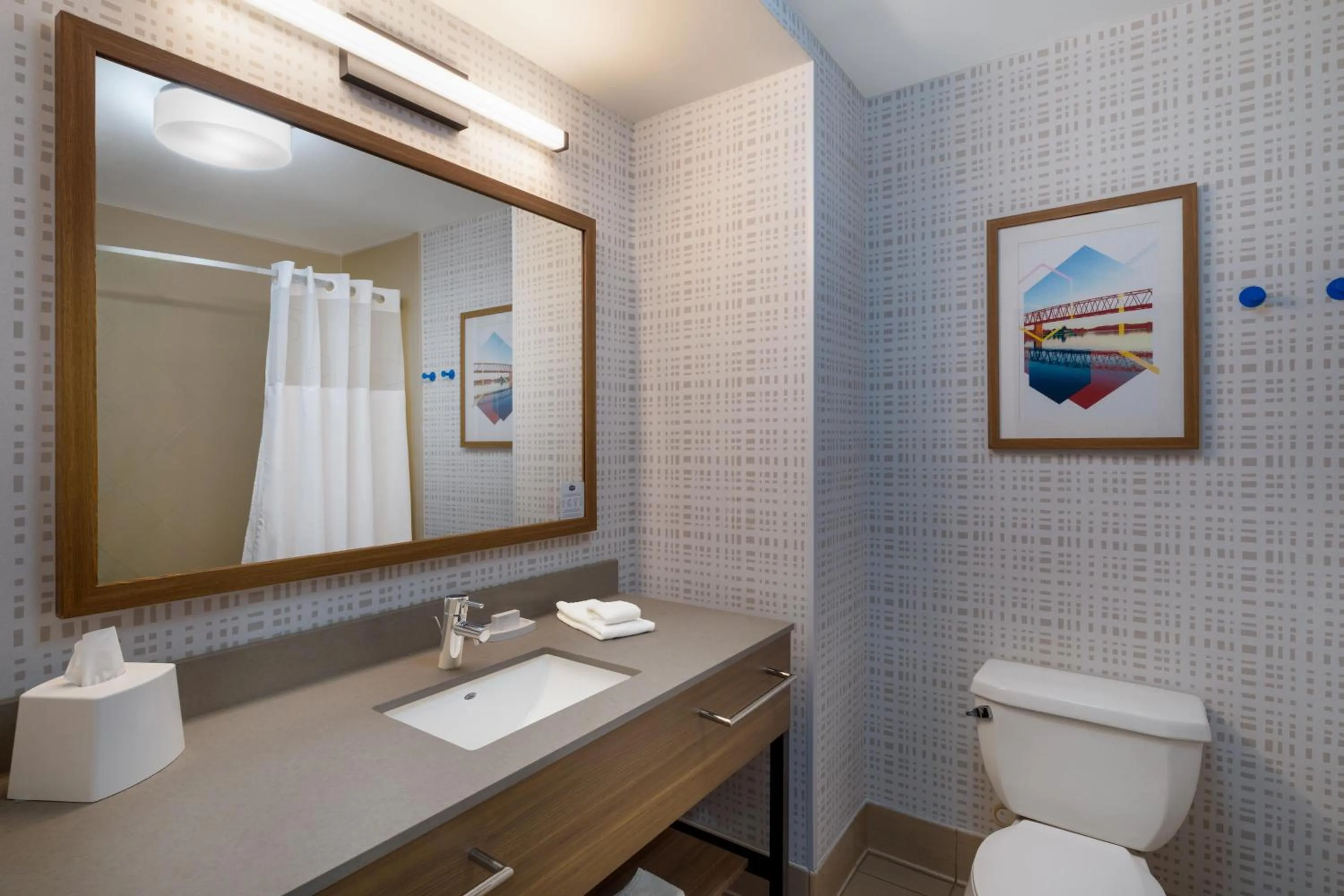 Bathroom in Hampton Inn Marietta