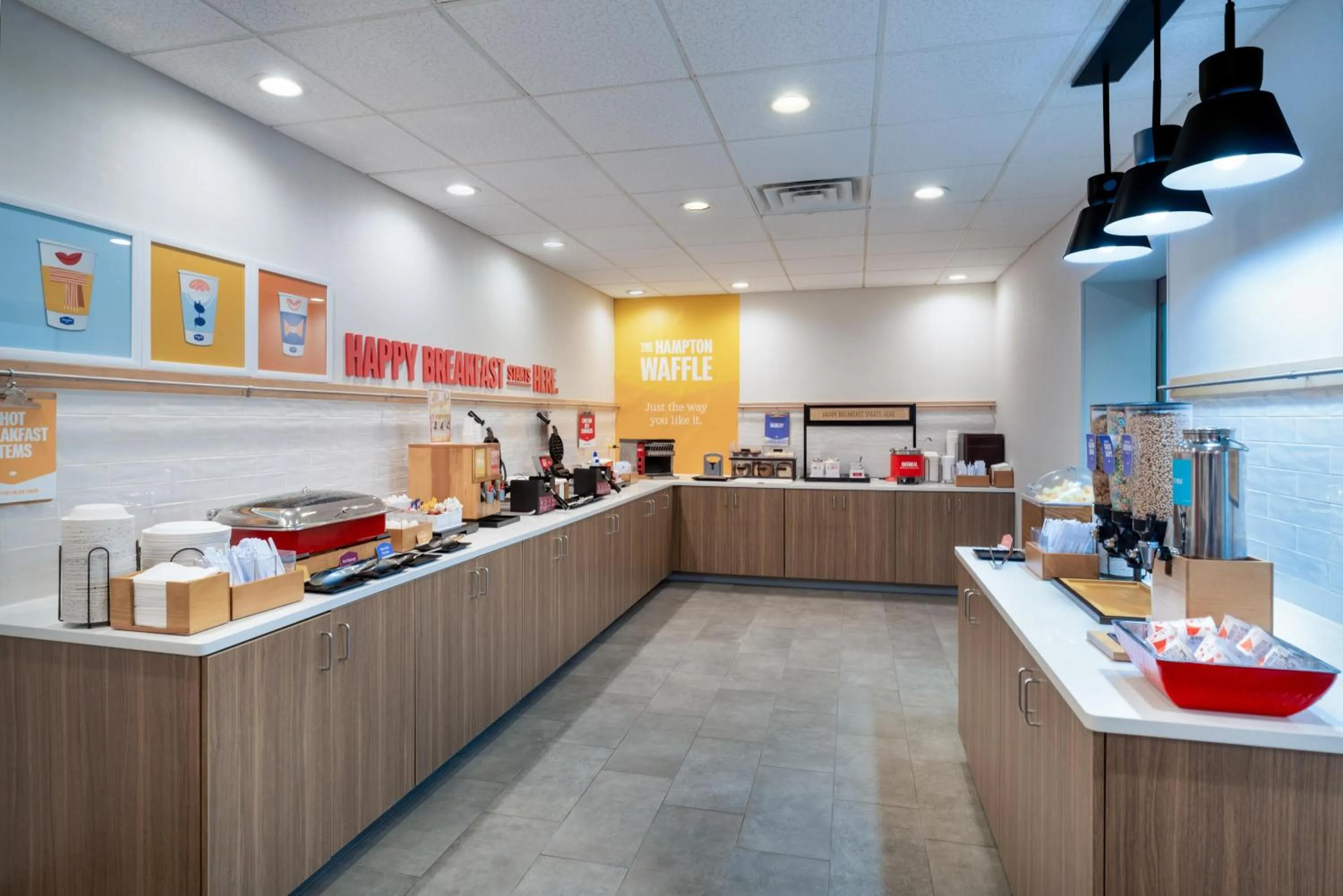 Breakfast in Hampton Inn Marietta