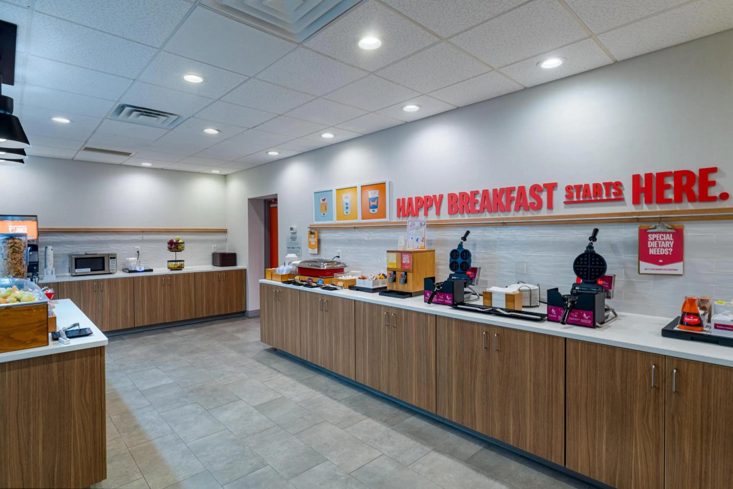 Breakfast in Hampton Inn Marietta