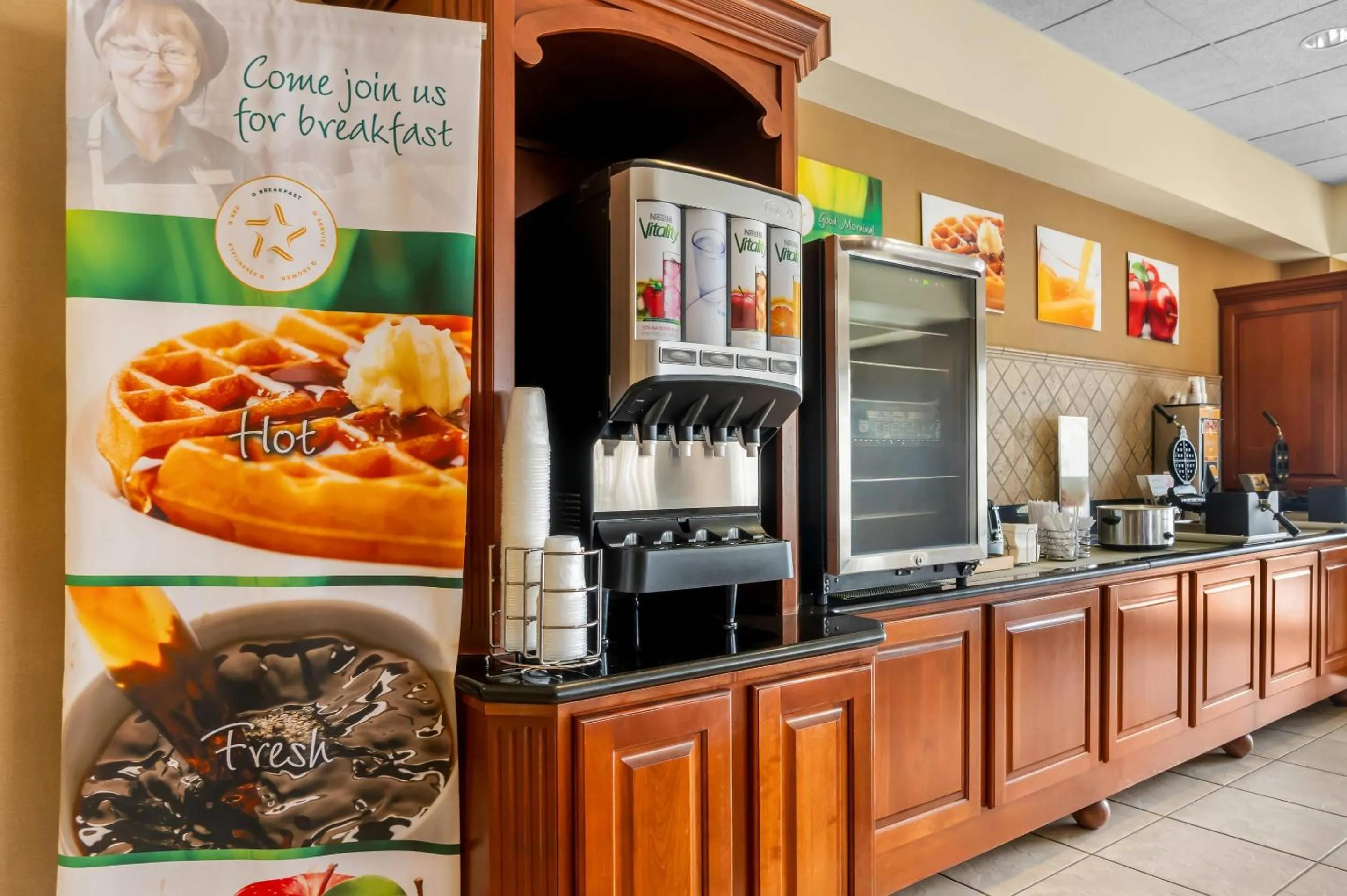 Breakfast in Quality Inn Union City US 51