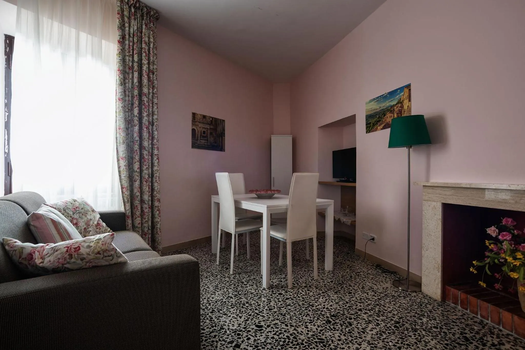 Living room in Bellarmino Boutique Apartments, Montepulciano