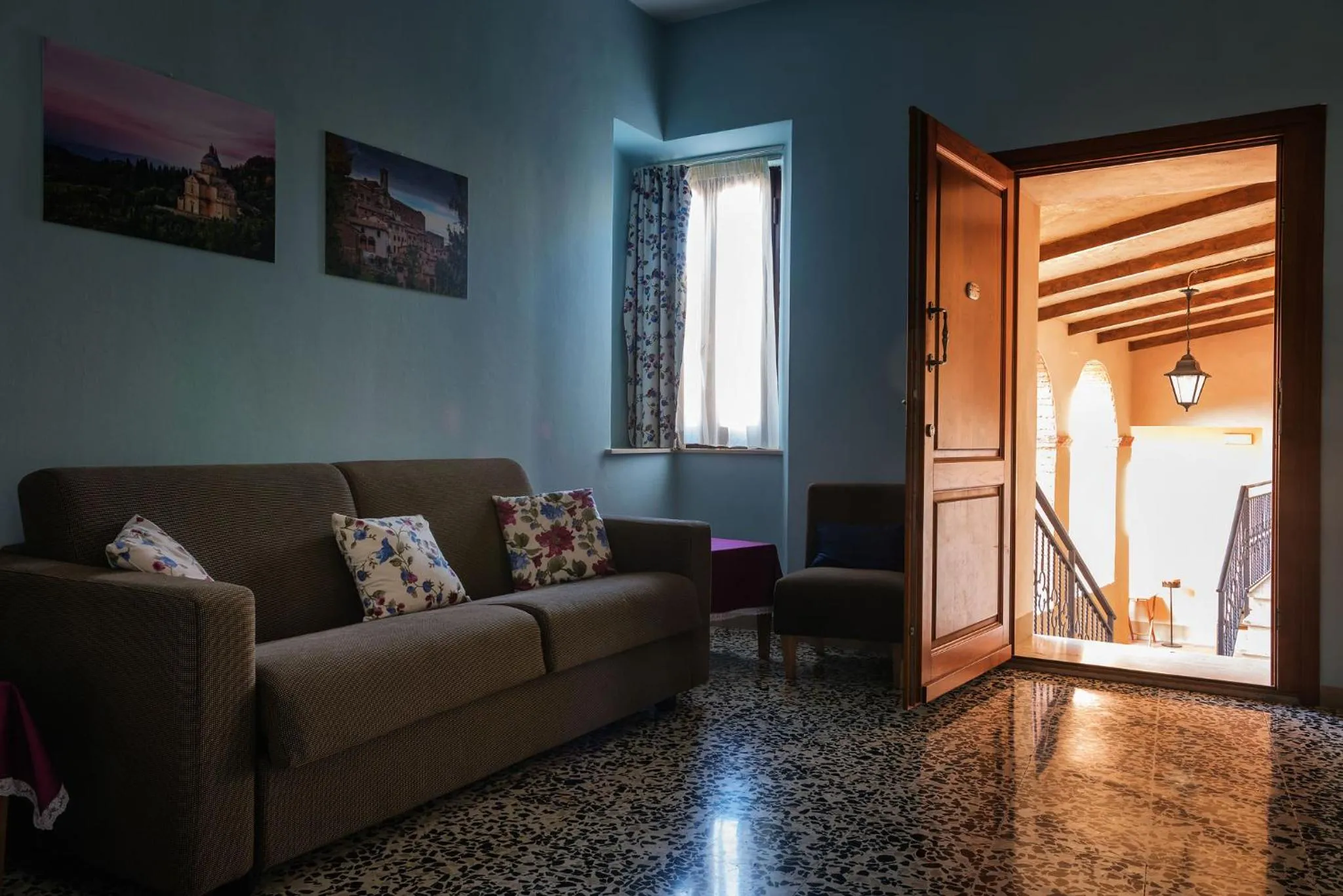 Living room in Bellarmino Boutique Apartments, Montepulciano