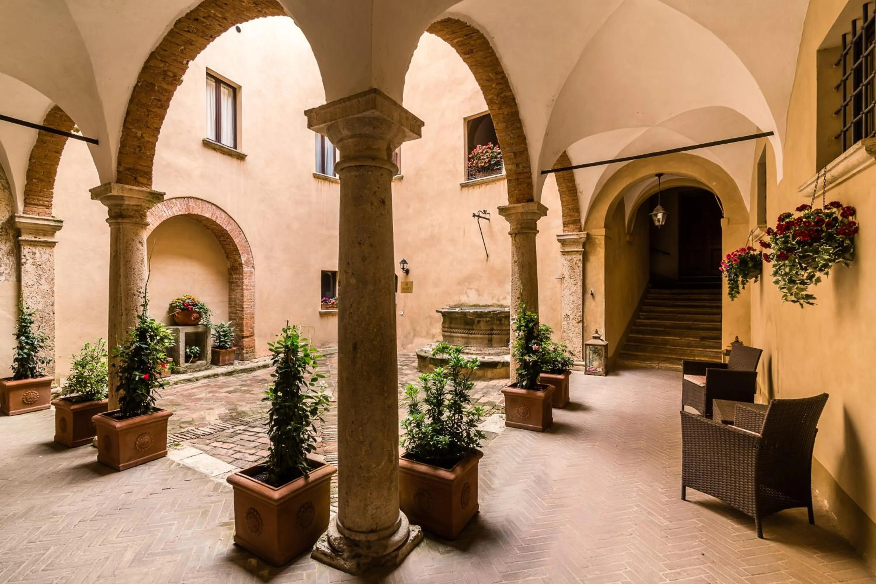 Facade/entrance in Bellarmino Boutique Apartments, Montepulciano