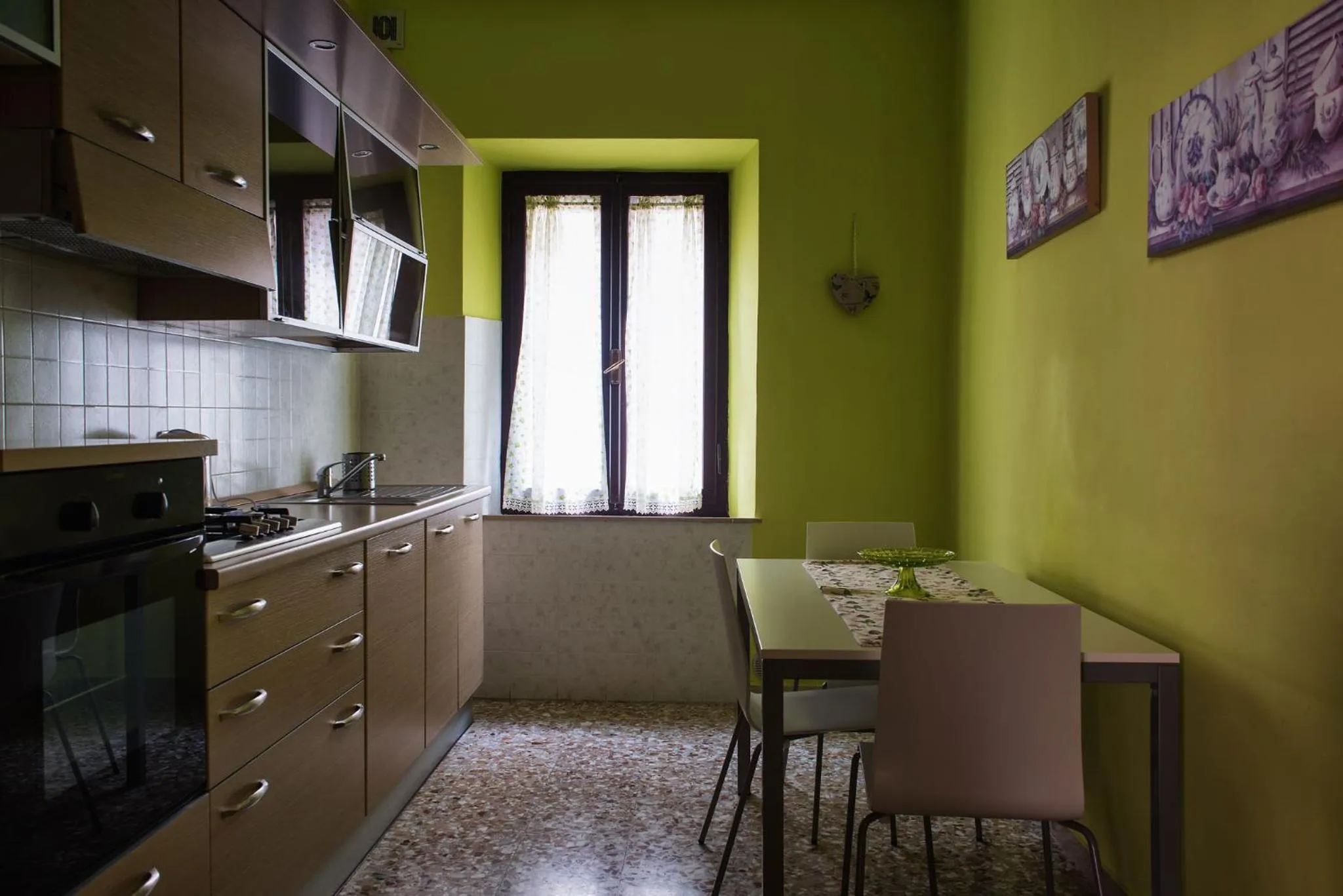 Kitchen or kitchenette in Bellarmino Boutique Apartments, Montepulciano