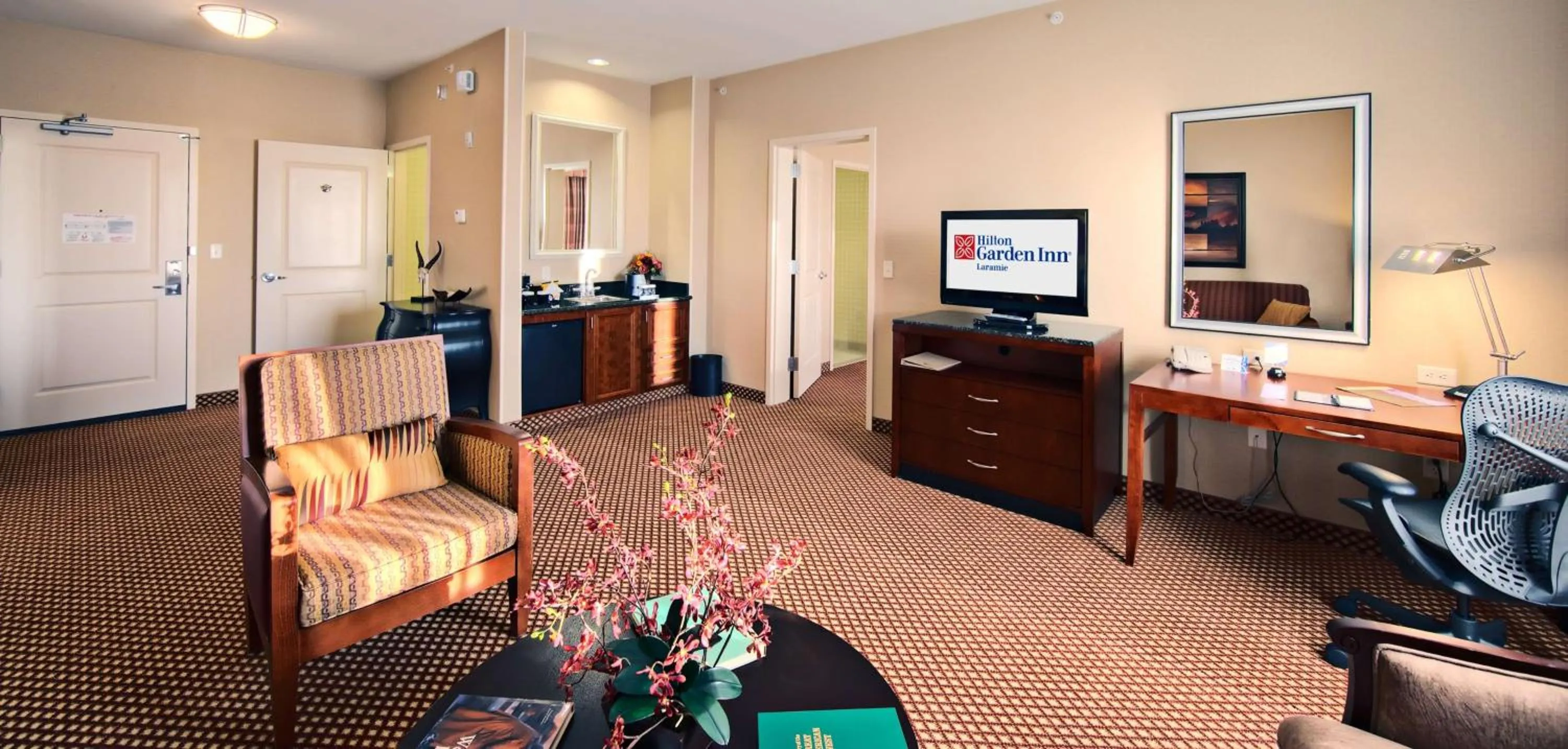 Living room in Hilton Garden Inn Laramie