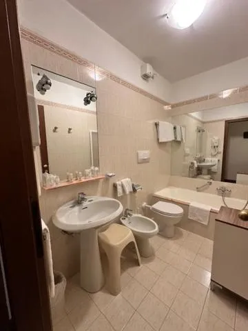 Toilet in Grand Hotel De Londres