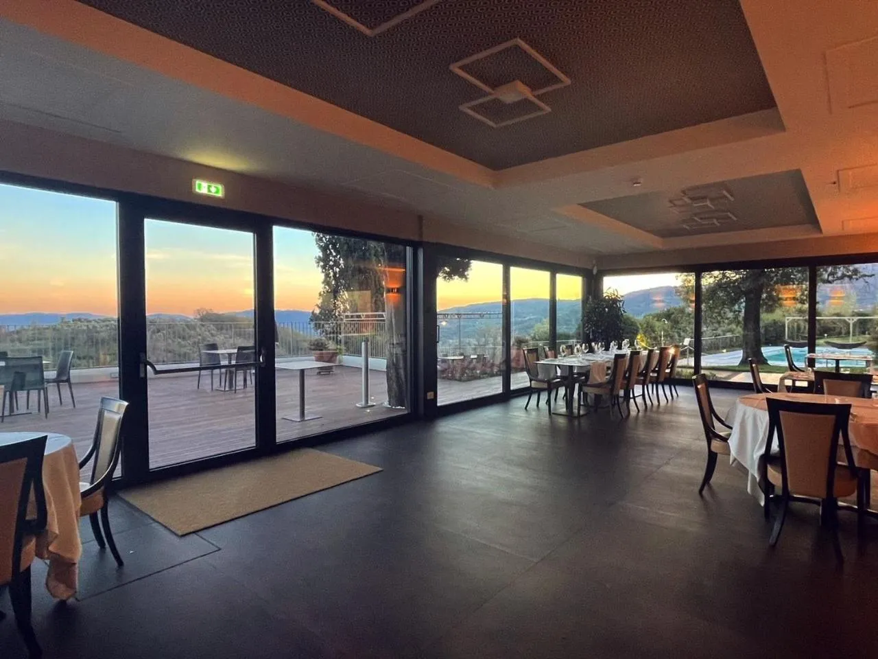 Restaurant/places to eat in Villa Giorgia Albergo in Collina