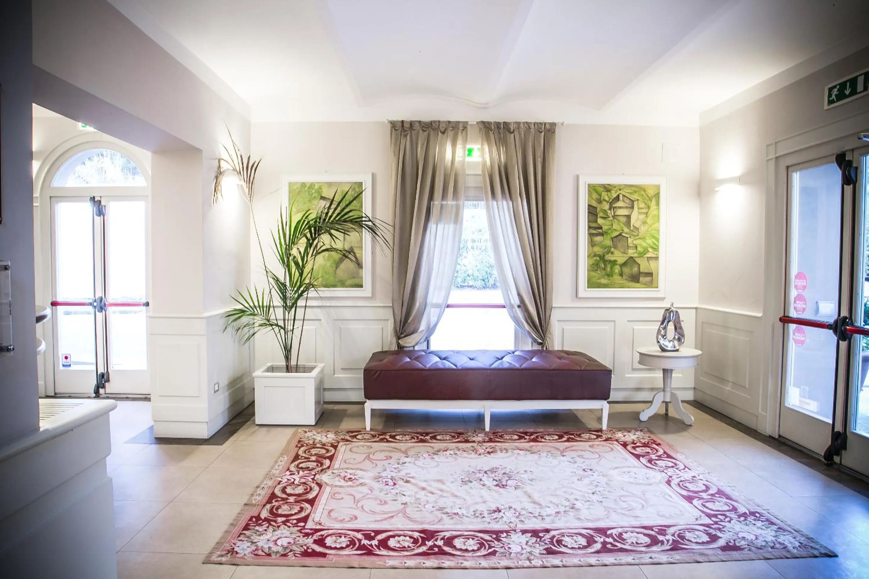 Lobby or reception, Bed in Villa Giorgia Albergo in Collina