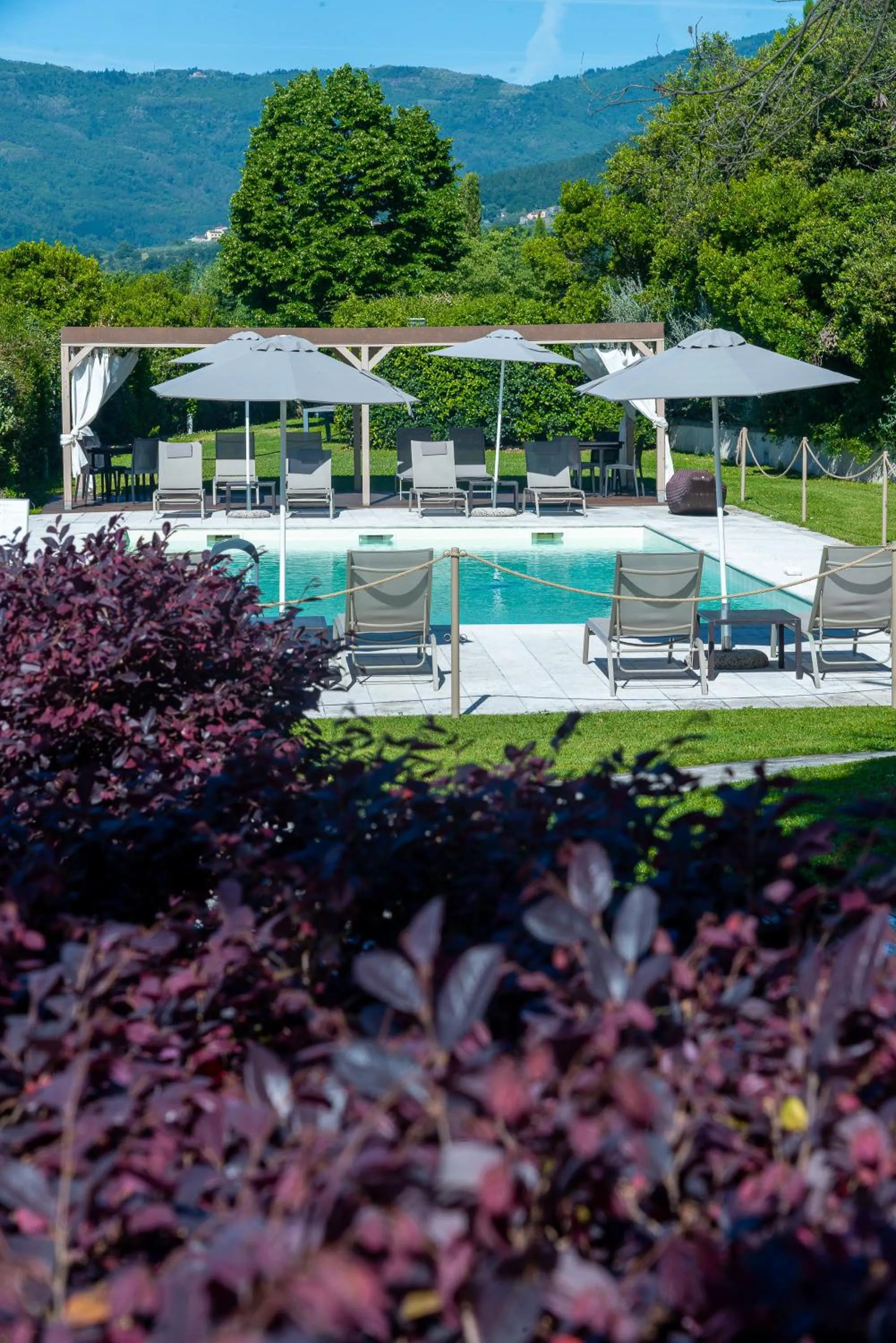 Swimming pool in Villa Giorgia Albergo in Collina