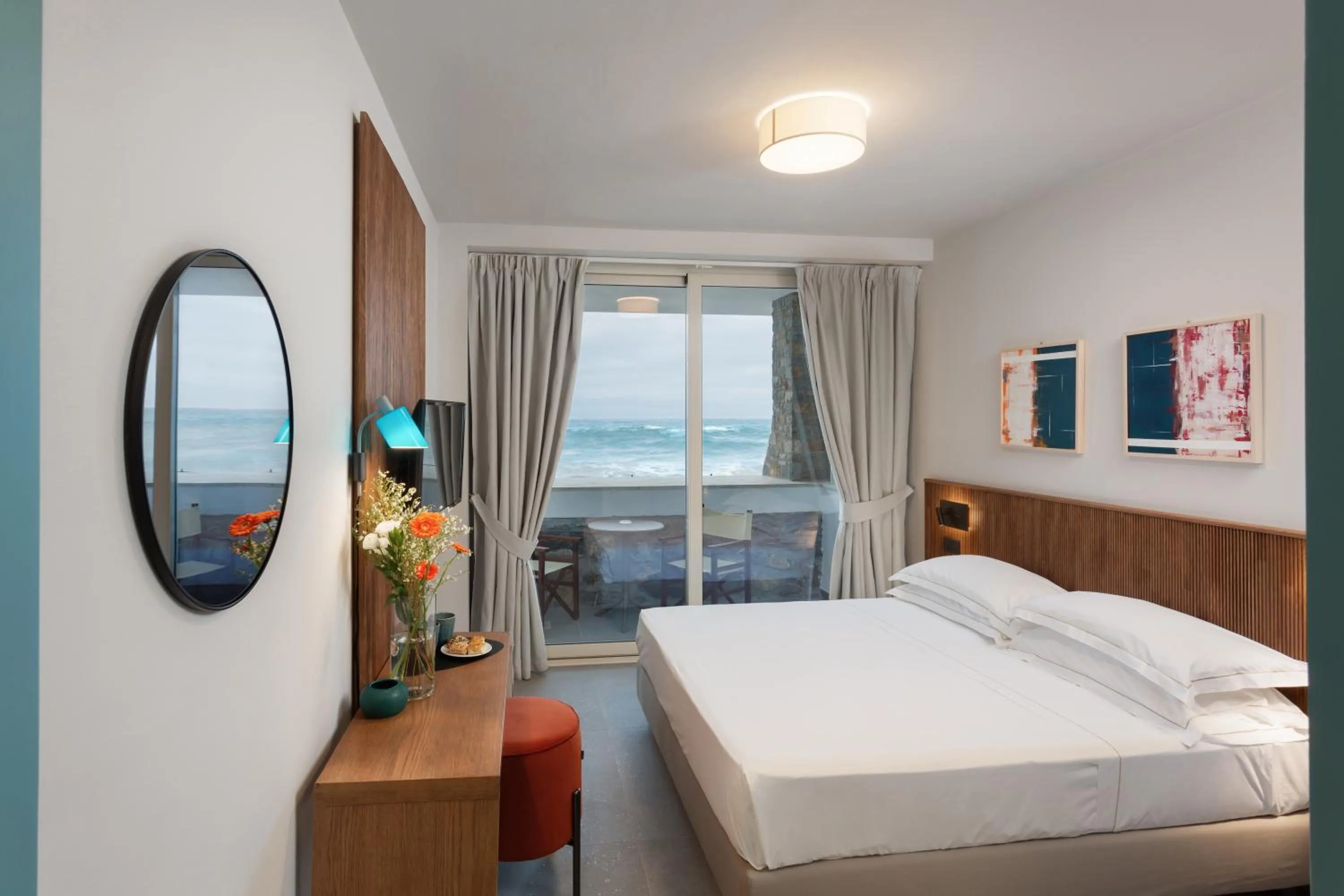 Bed in Hotel Arc En Ciel