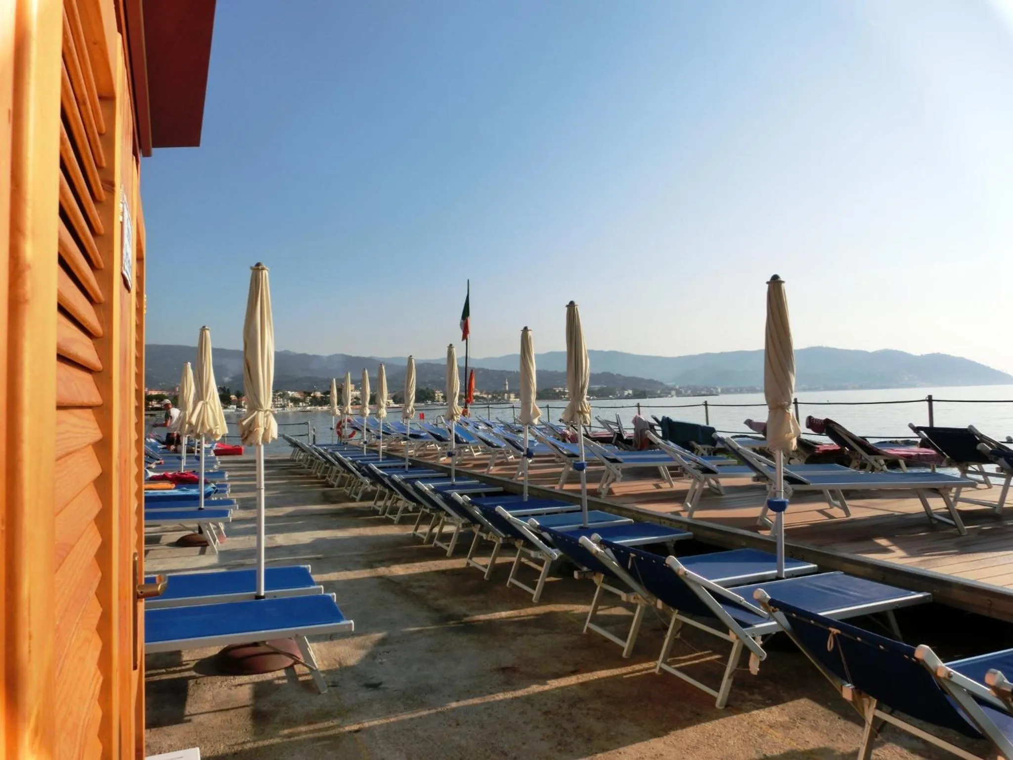 Balcony/Terrace in Hotel Arc En Ciel