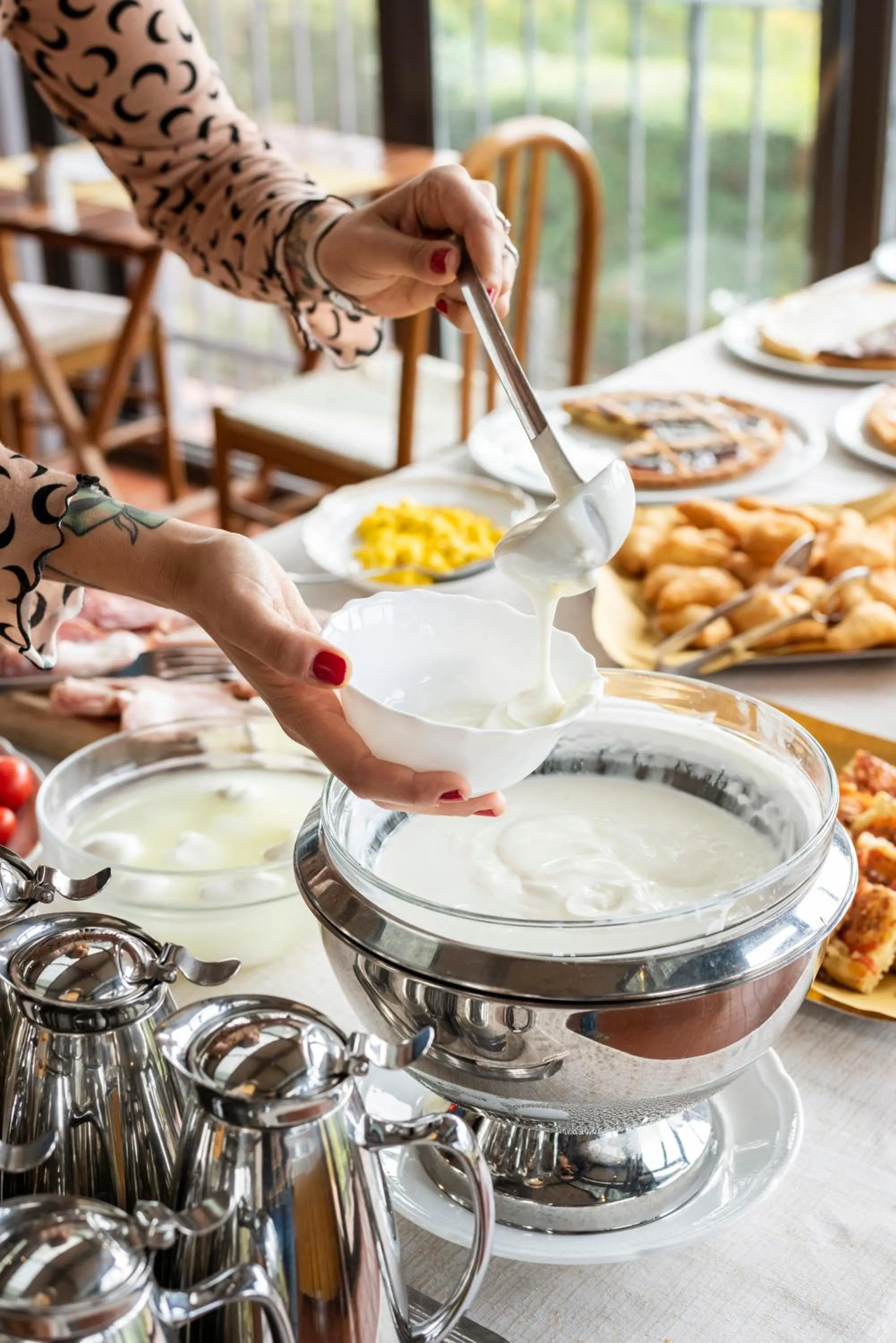 Breakfast in Antico Casale Di Scansano Resort