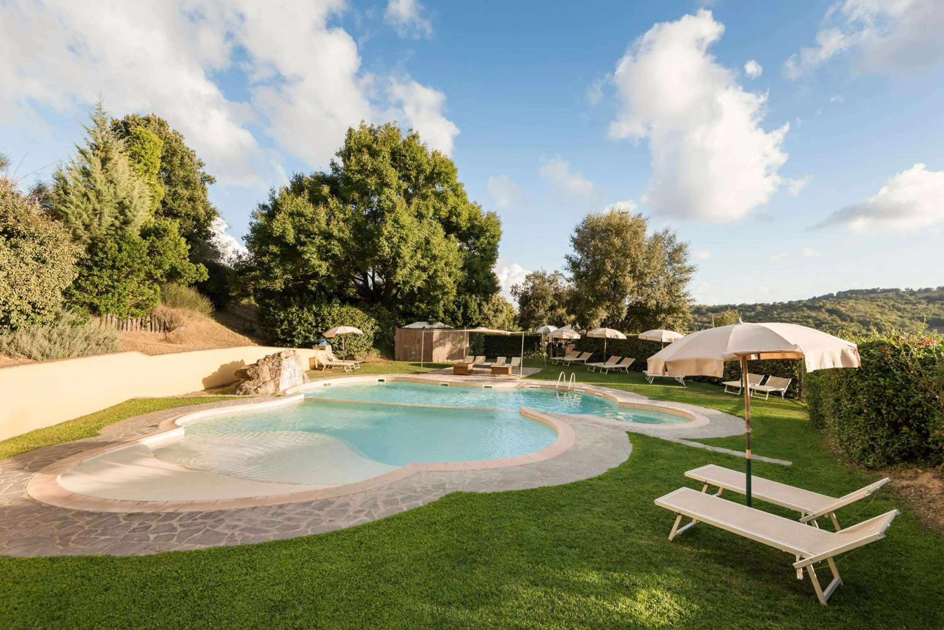Pool view in Antico Casale Di Scansano Resort