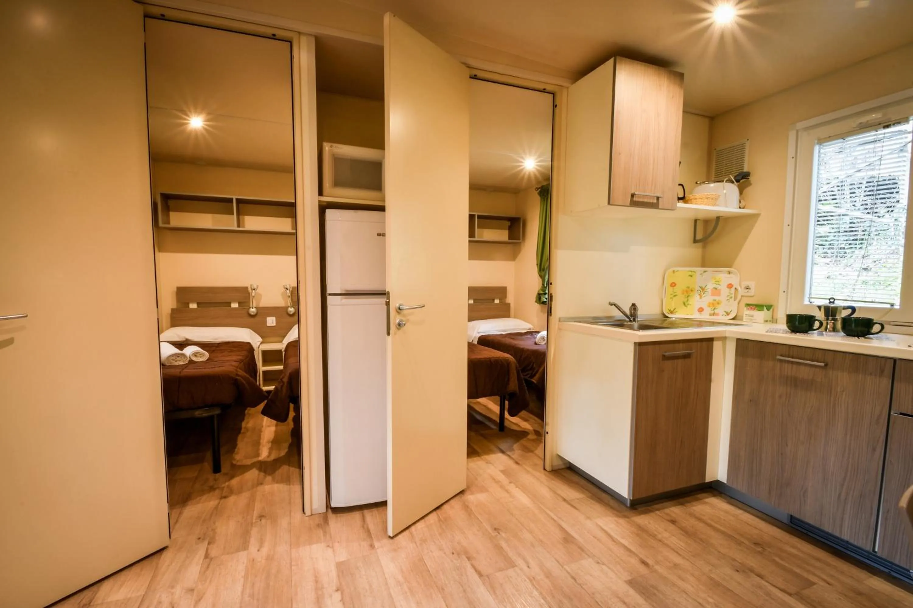 Dining area in hu Norcenni Girasole village
