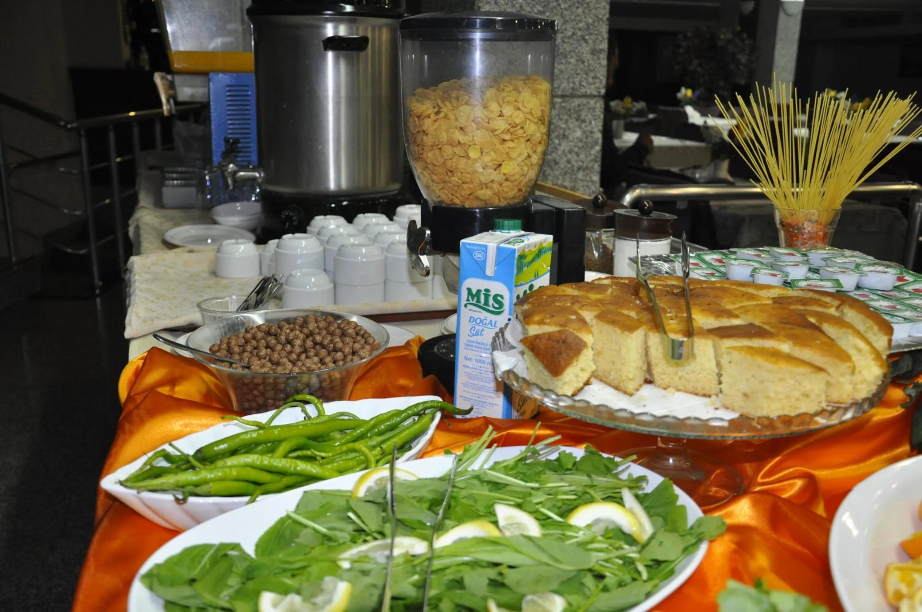 Buffet breakfast in Kayalar Hotel