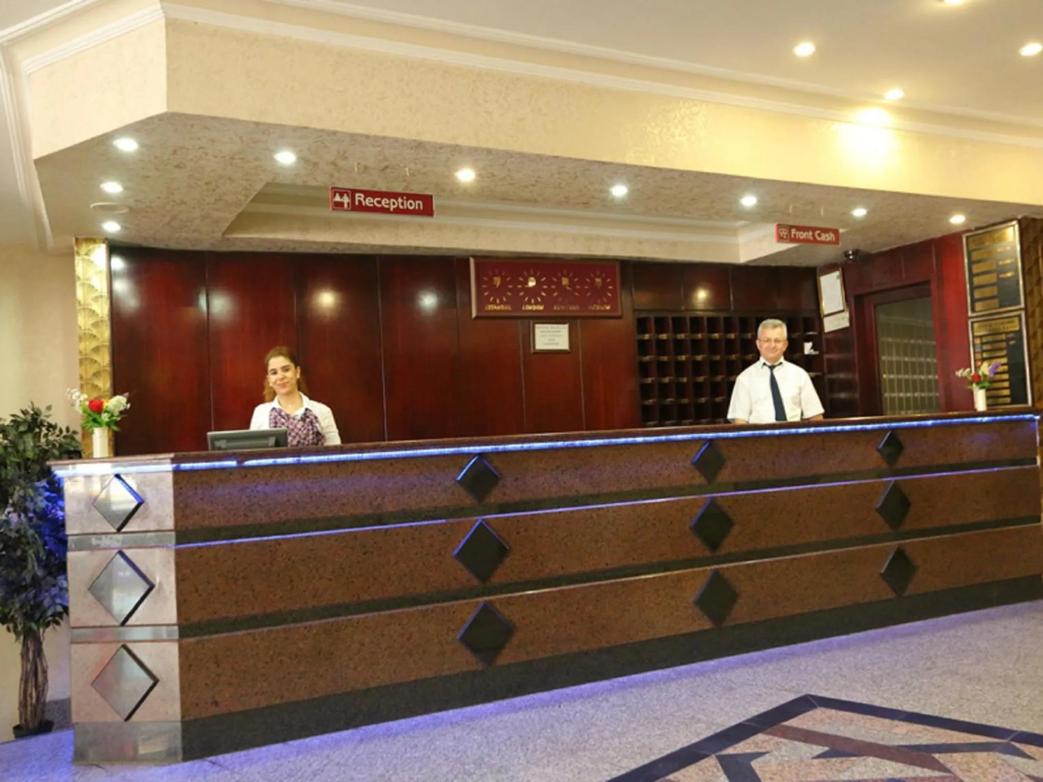 Staff in Kayalar Hotel