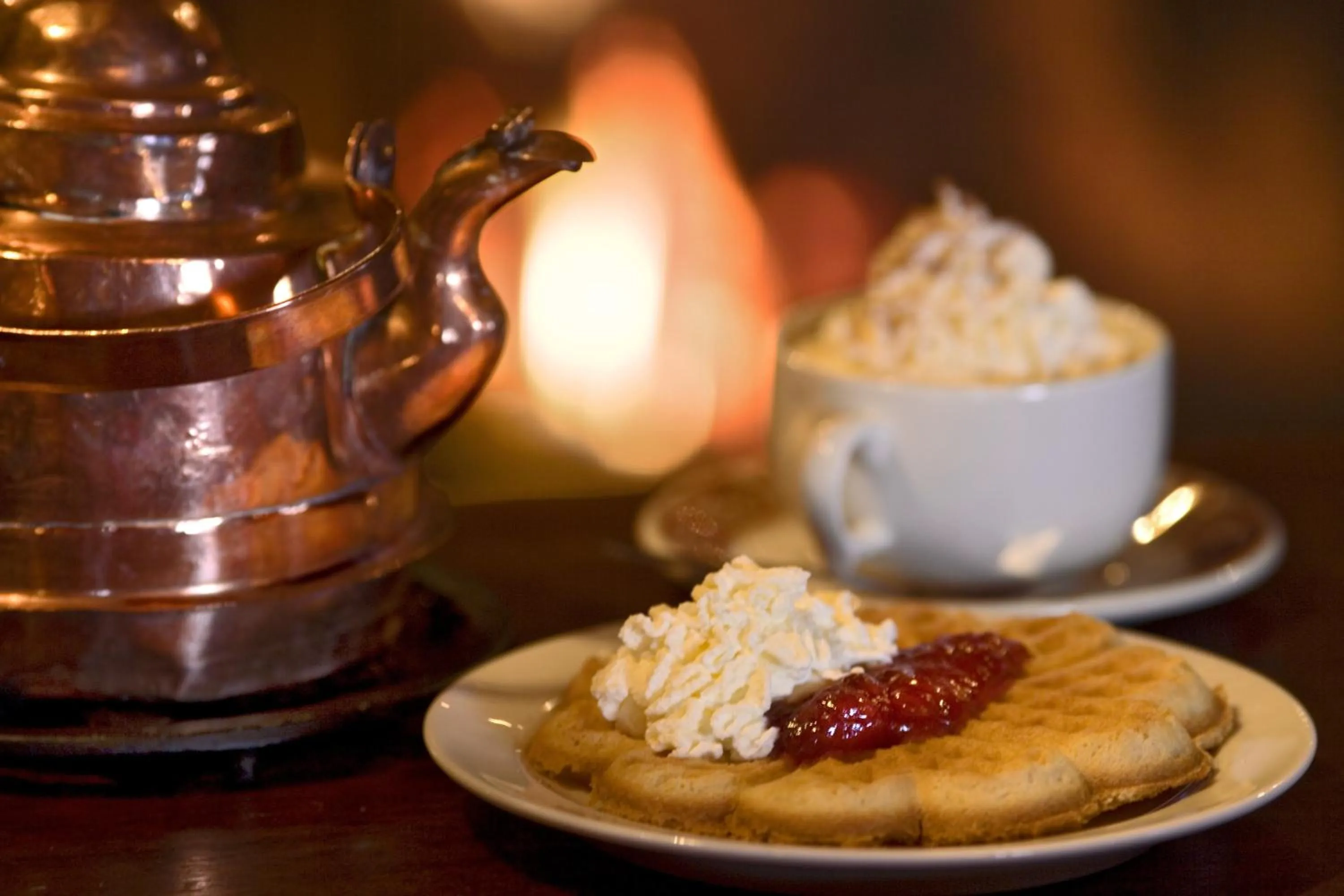 Food close-up in Gammelgården