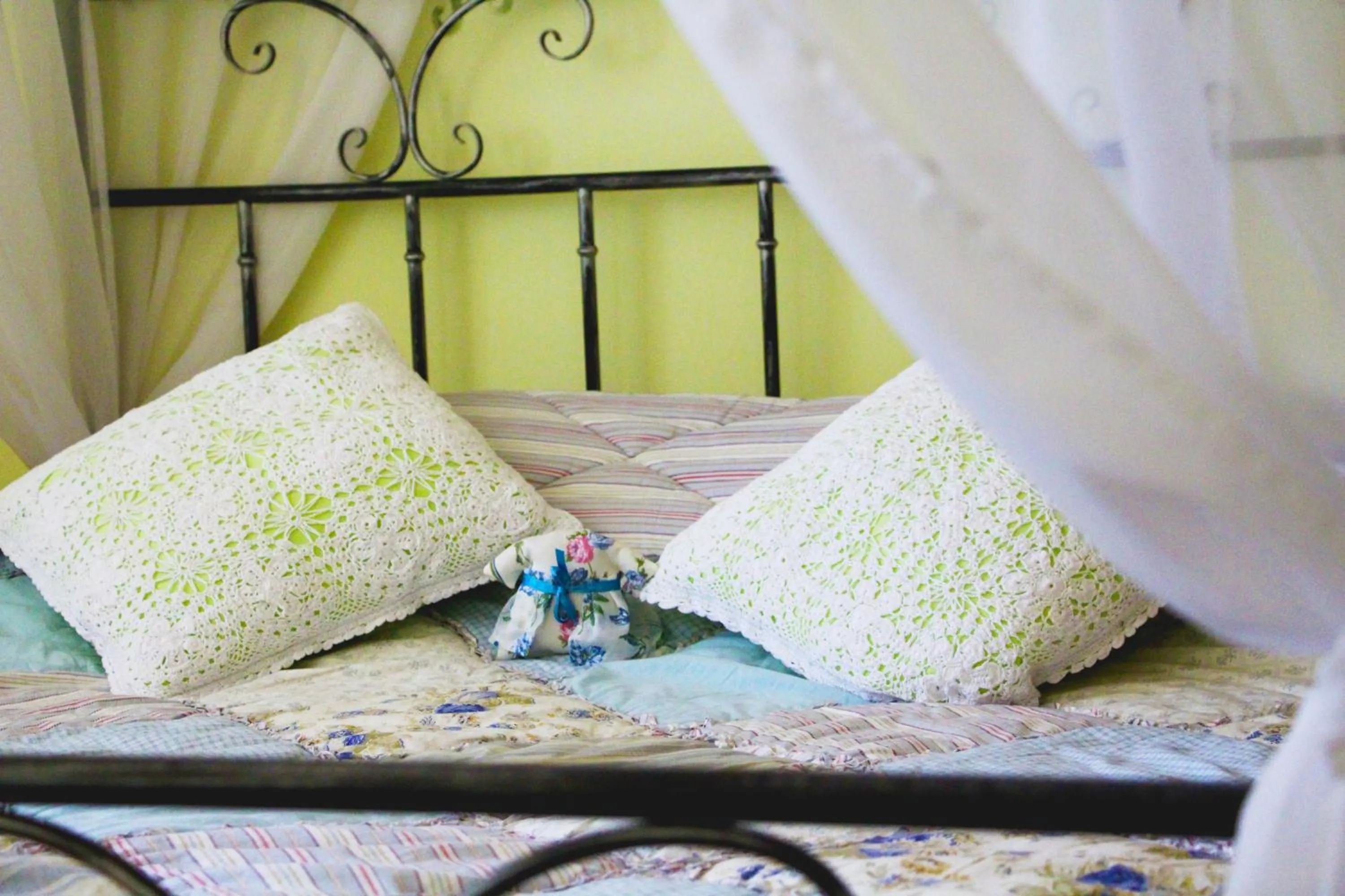 Bed in Hotel La Fontana