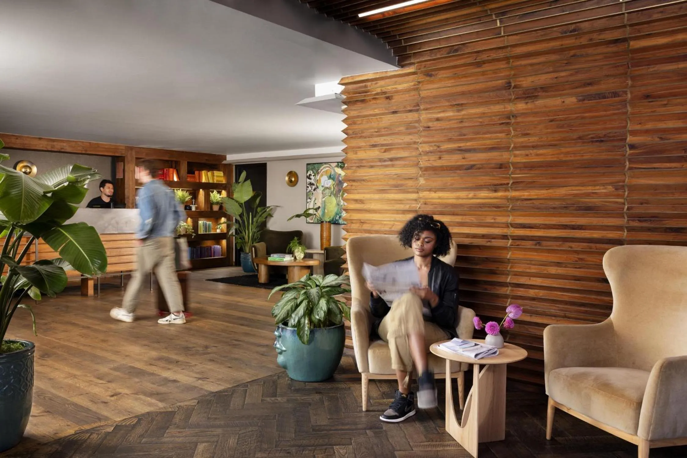 Lobby or reception in Arlo Williamsburg