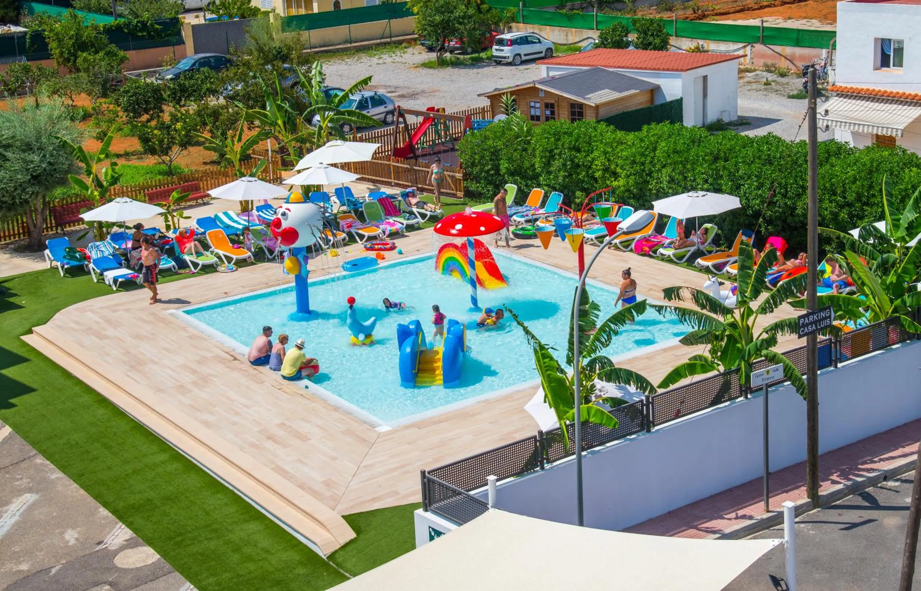 Swimming pool in Invisa Hotel Casa Luis