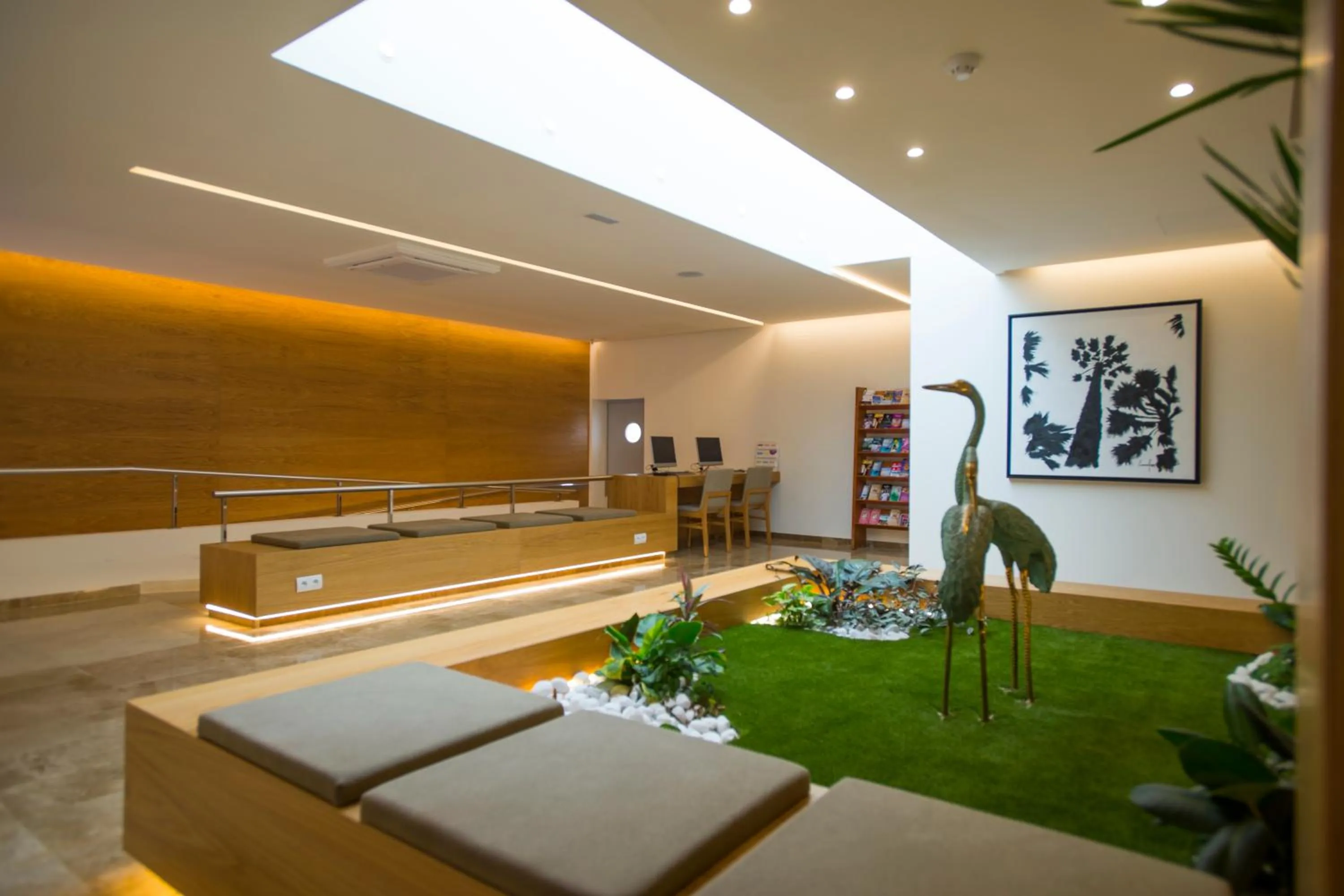 Lobby or reception in Invisa Hotel Casa Luis