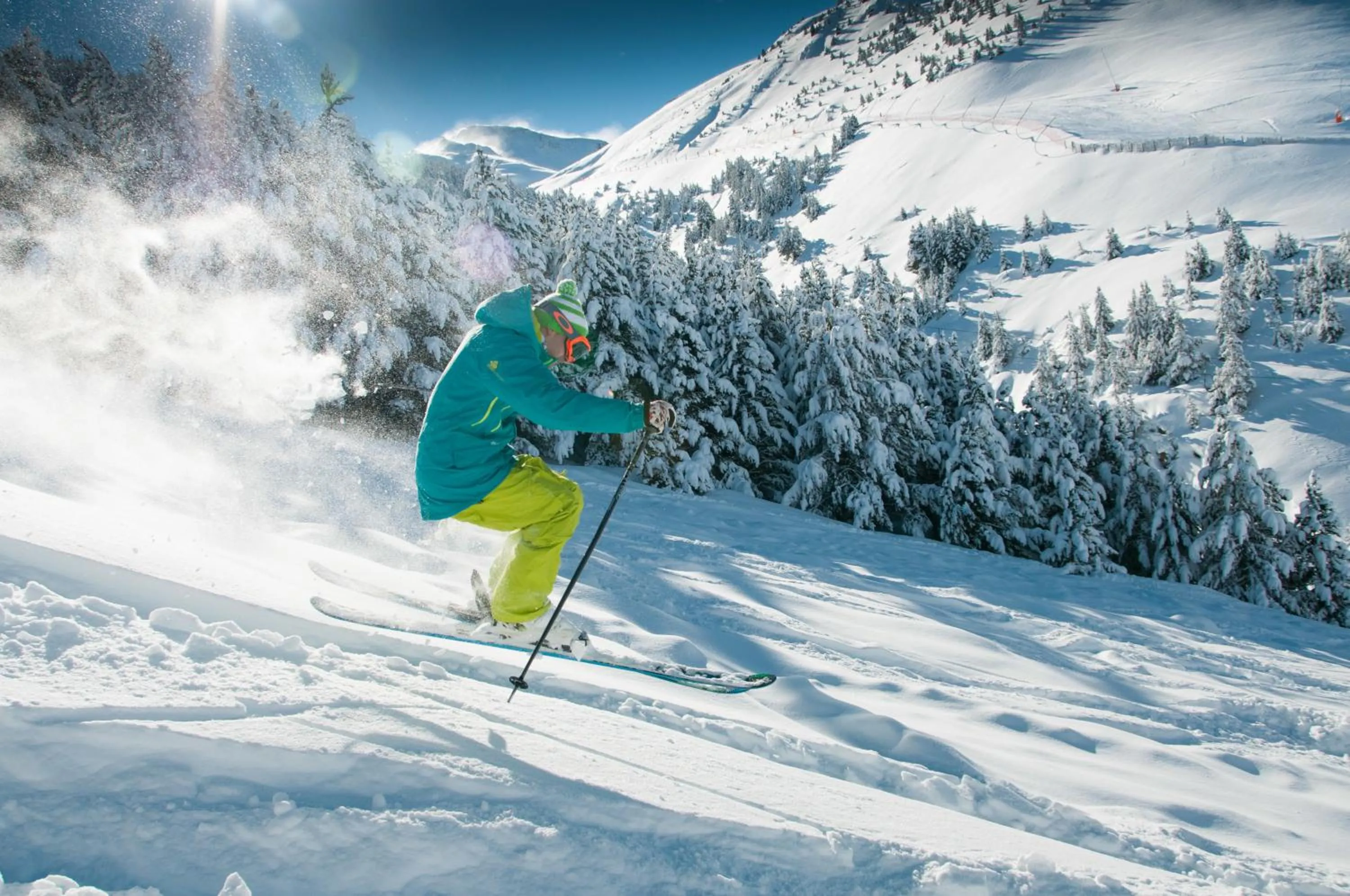 Skiing in Hotel Los Nogales