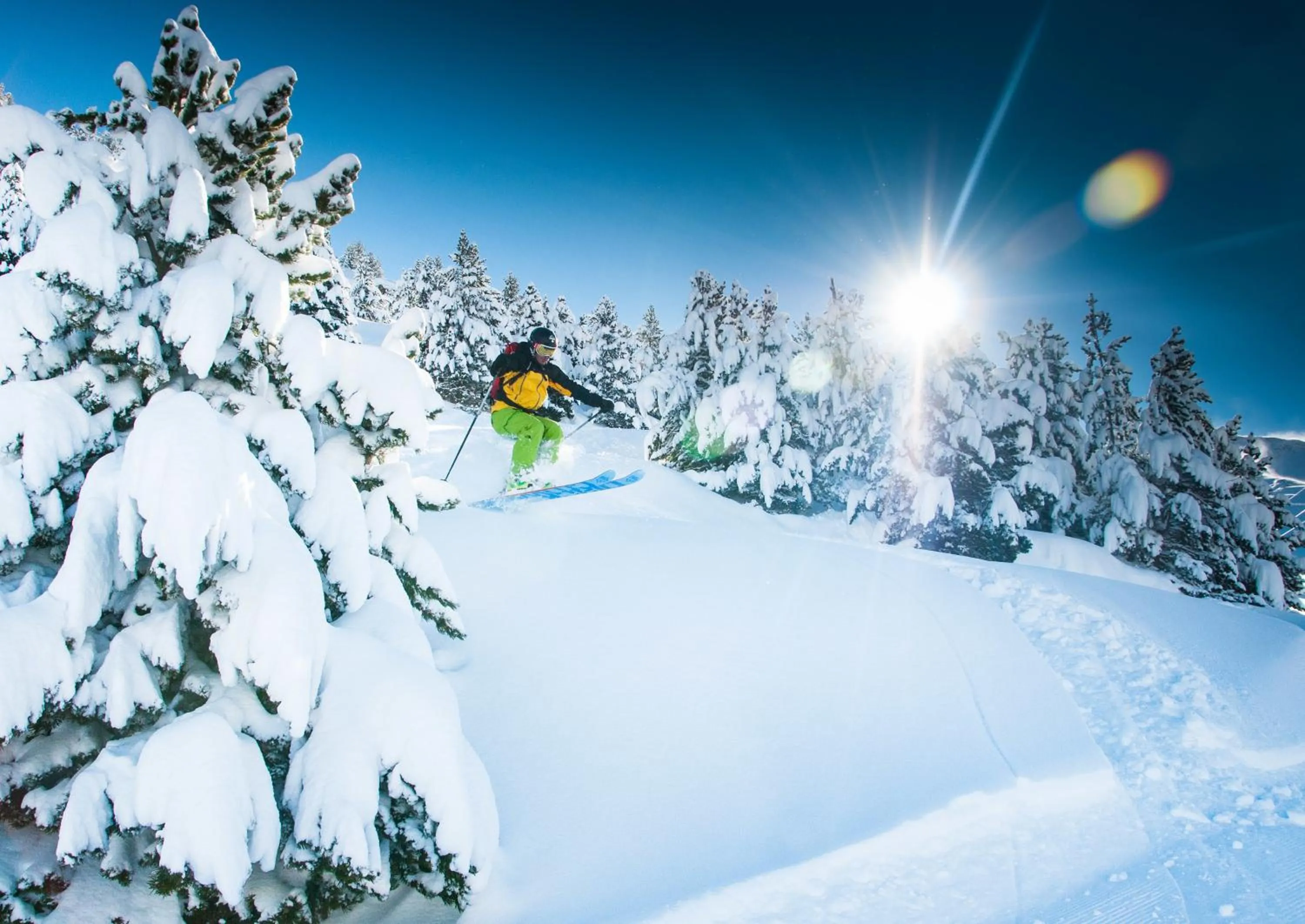 Skiing in Hotel Los Nogales