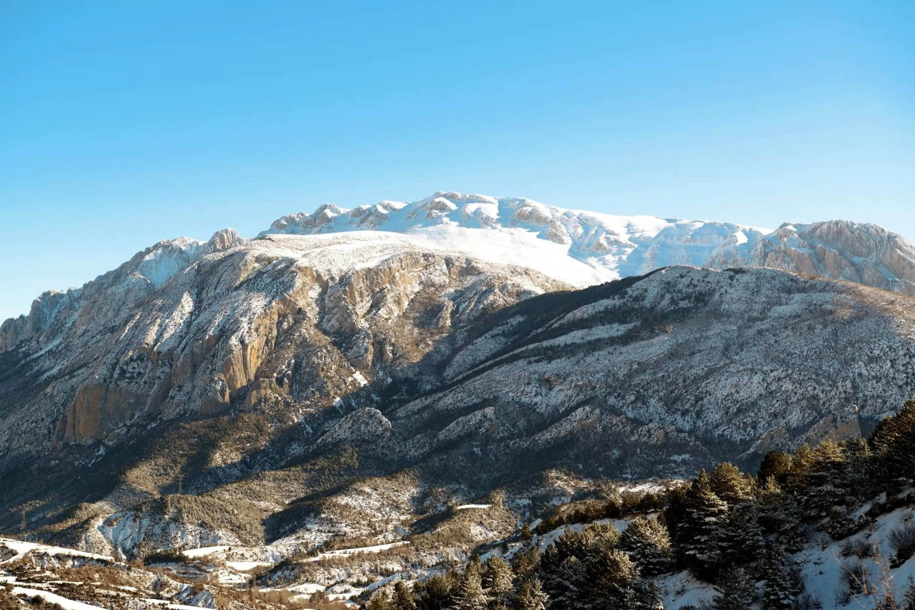 Mountain view in Hotel Los Nogales