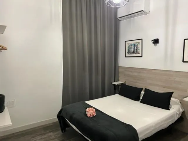 Bed in Hostal Rías Bajas