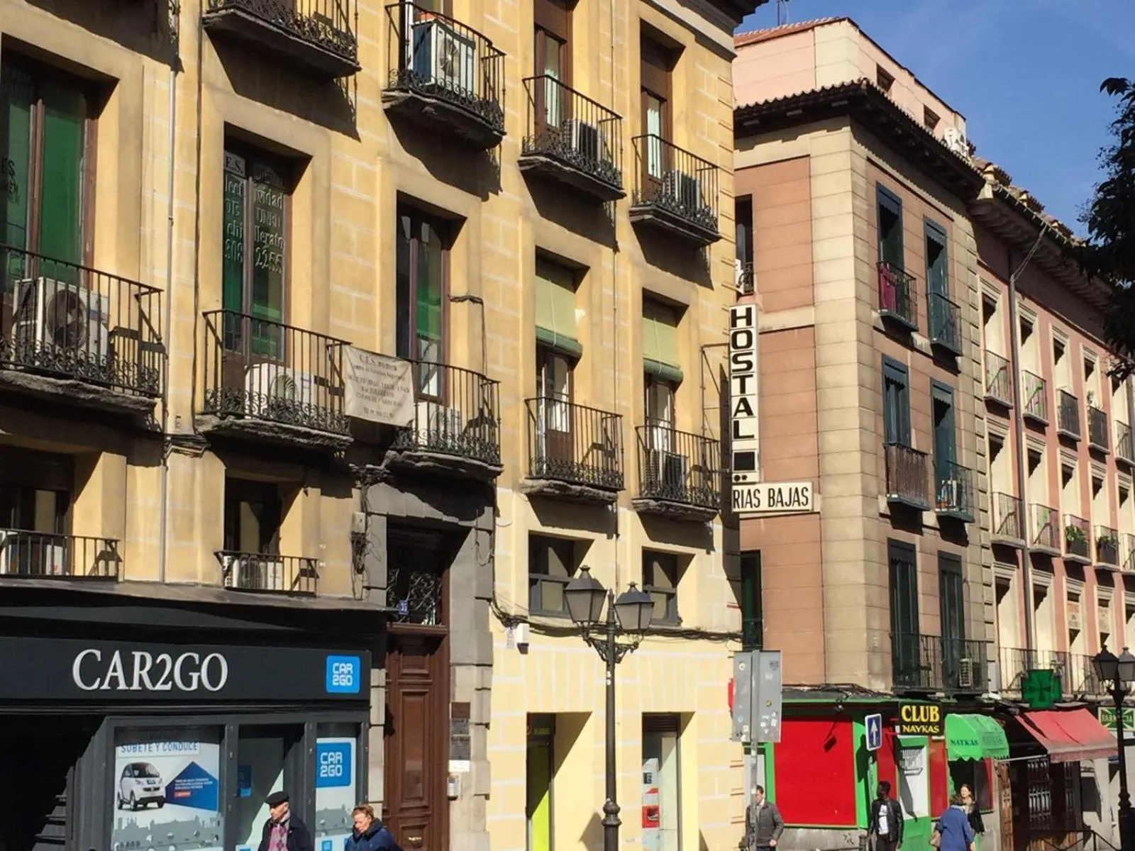 Facade/entrance in Hostal Rías Bajas