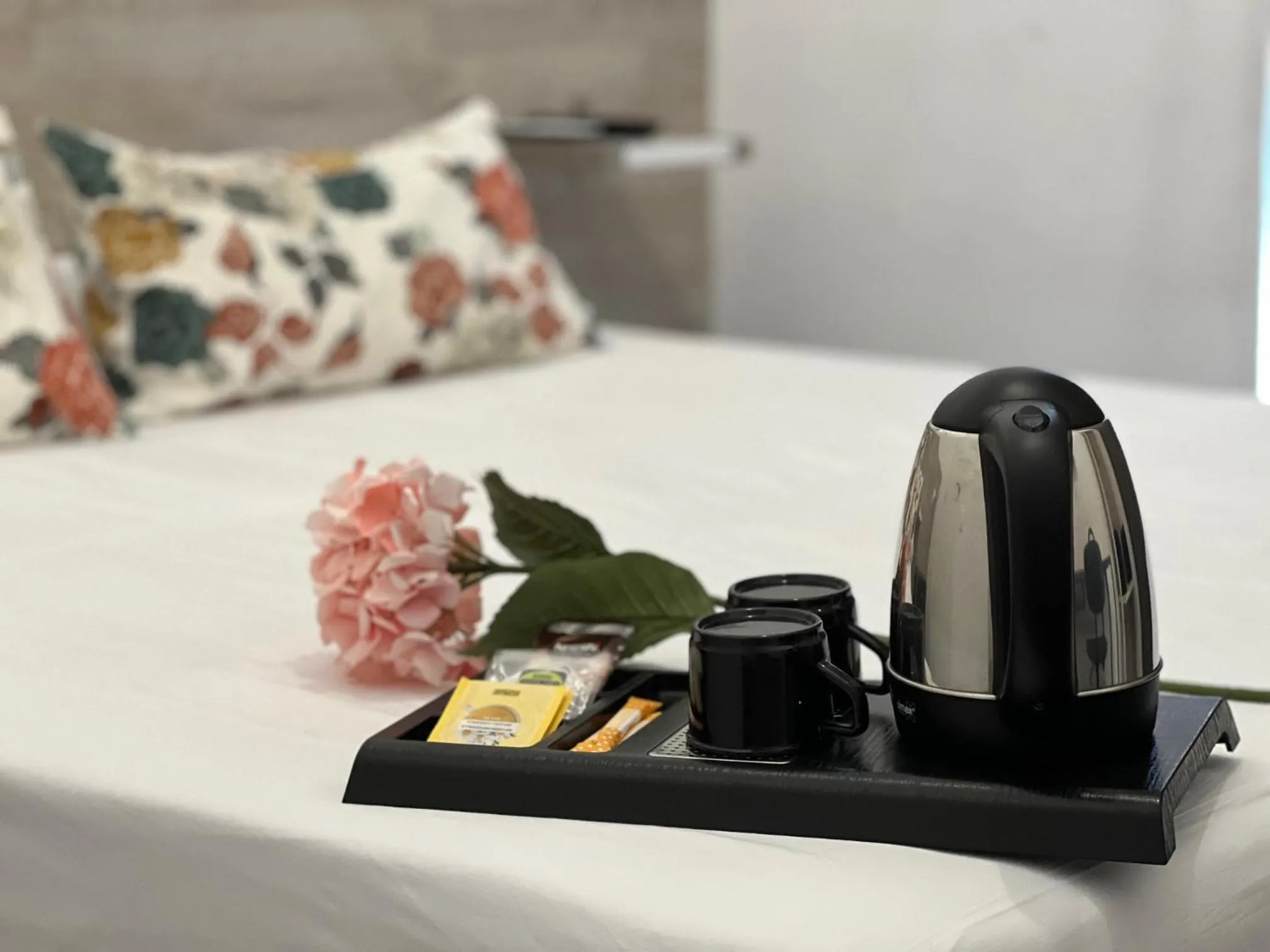 Bed in Hostal Rías Bajas