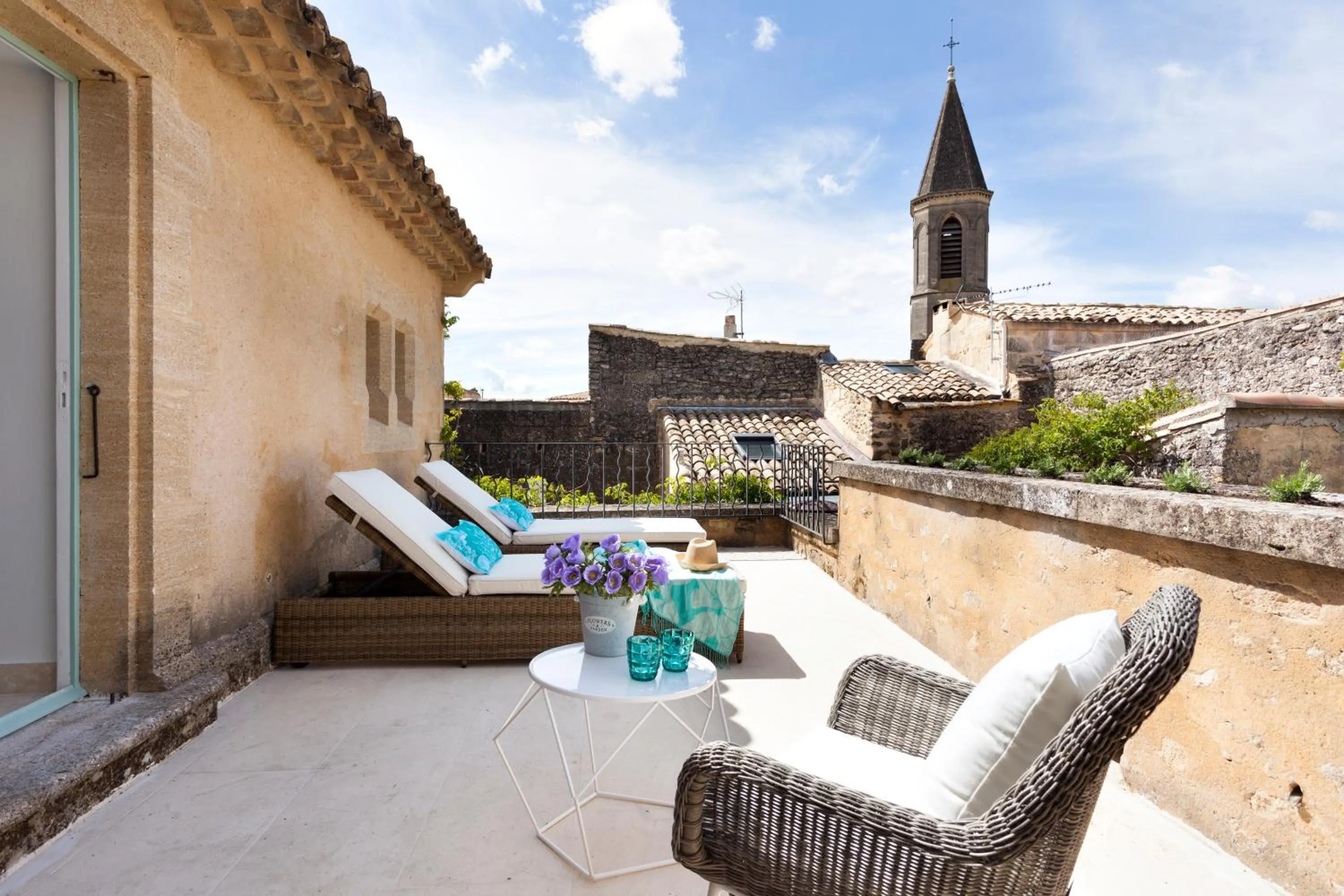 Balcony/Terrace in Le Vieux Castillon