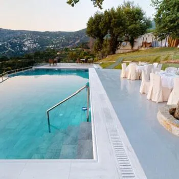 Swimming pool in Valeni Boutique Hotel & Spa