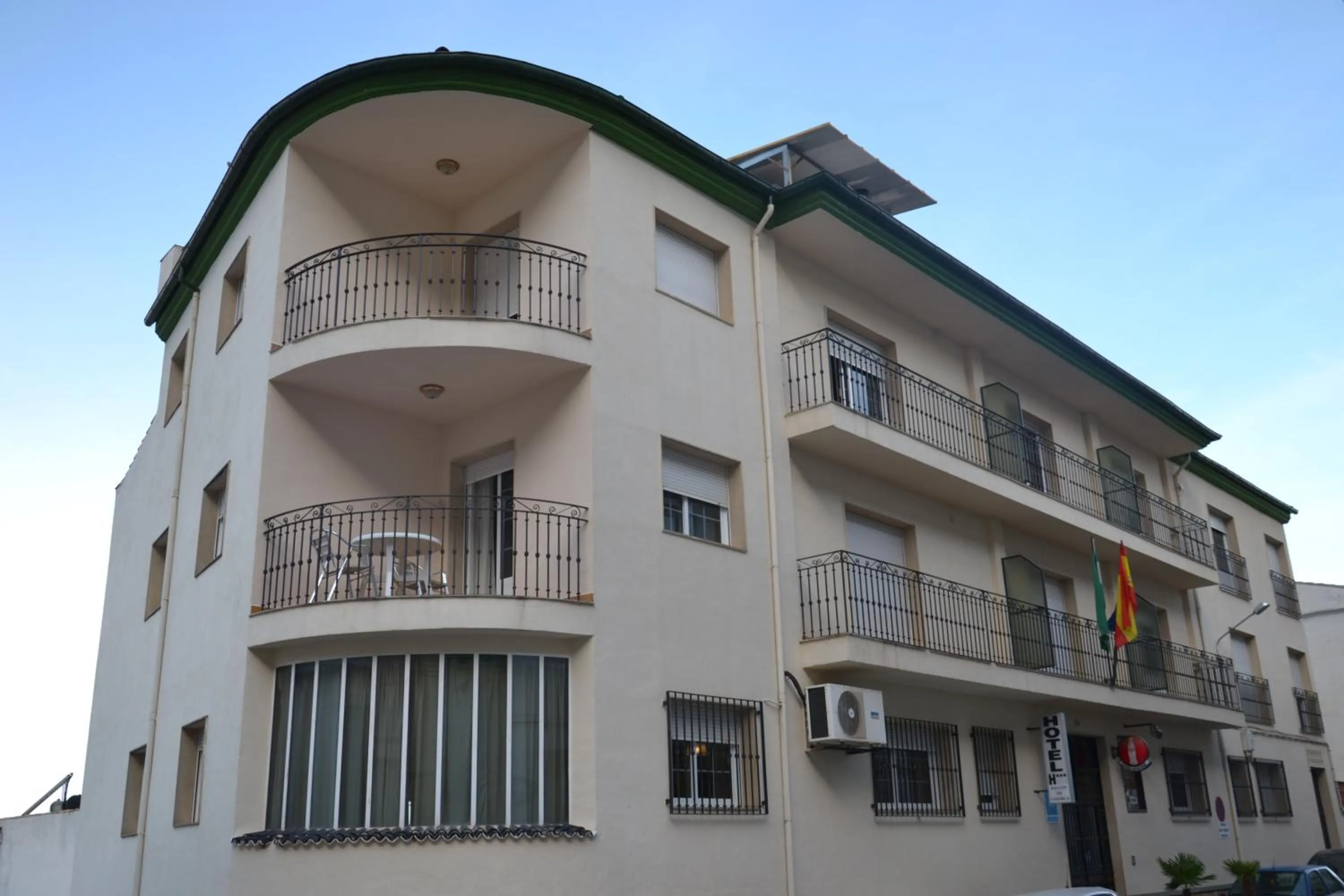 Facade/entrance in Hotel Balcón de Cazorla