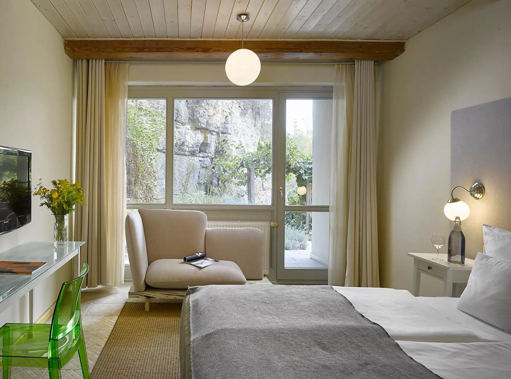 Bedroom, Bed in Hotel La Romantica