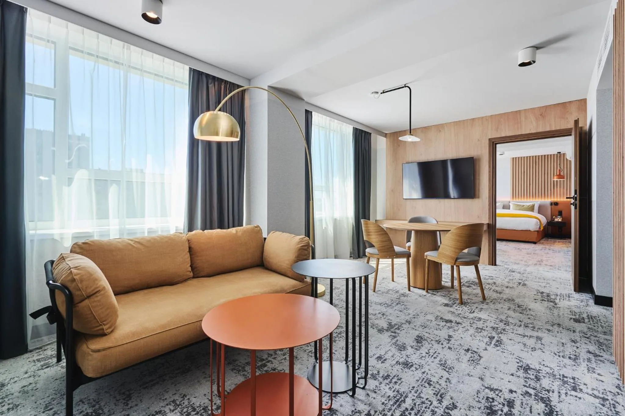 Photo of the whole room in voco Katowice by IHG