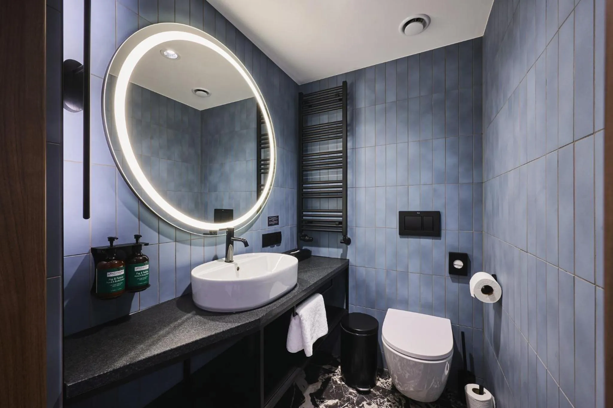 Bathroom in voco Katowice by IHG
