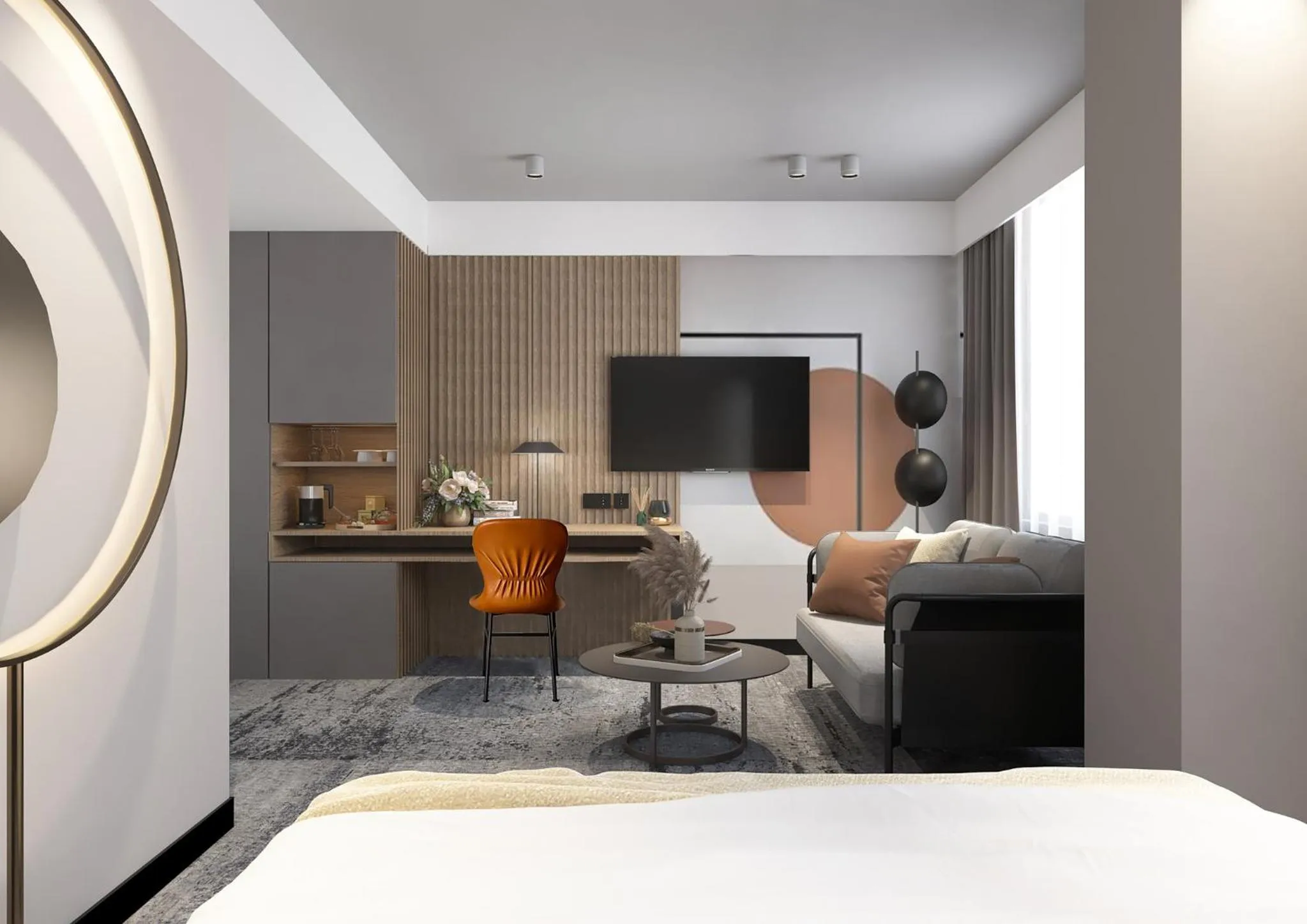 Photo of the whole room, Bed in voco Katowice by IHG