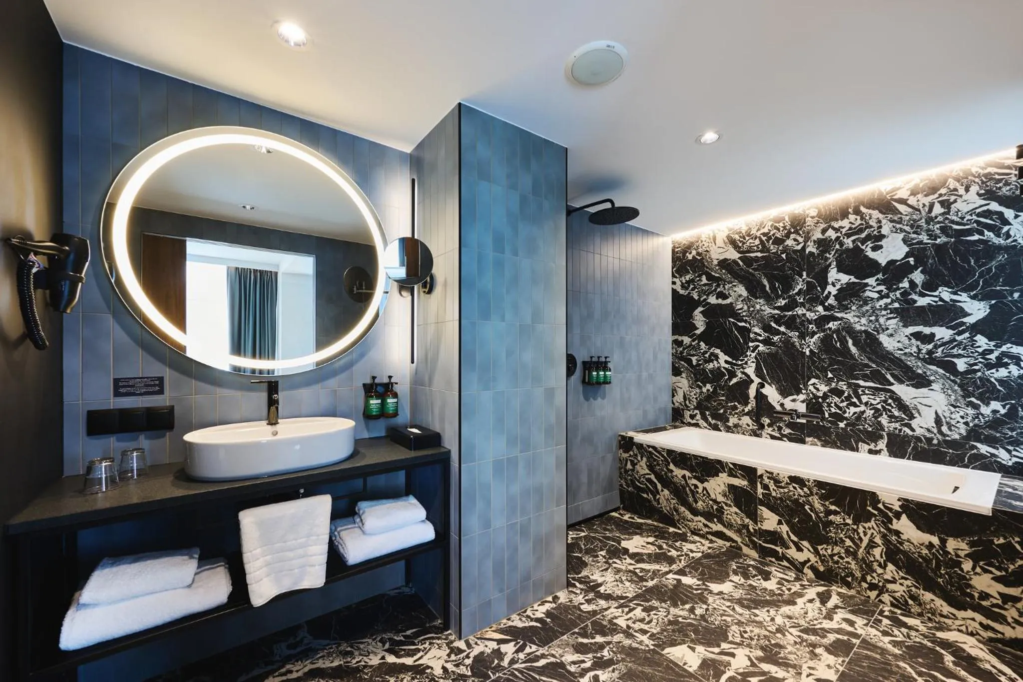 Bathroom in voco Katowice by IHG