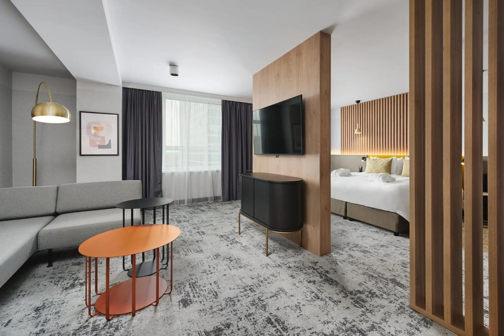Photo of the whole room, Bed in voco Katowice by IHG