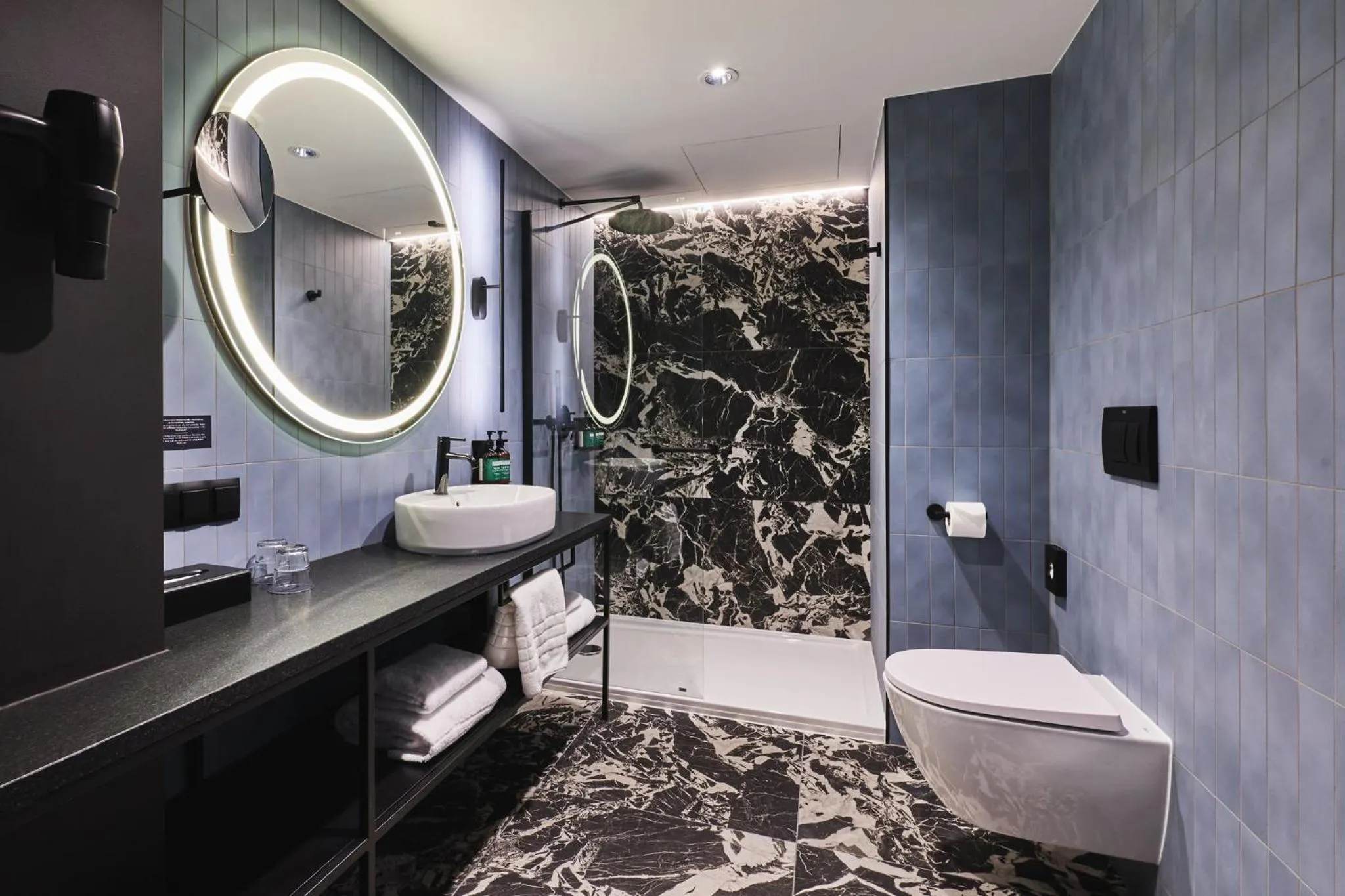 Bathroom in voco Katowice by IHG