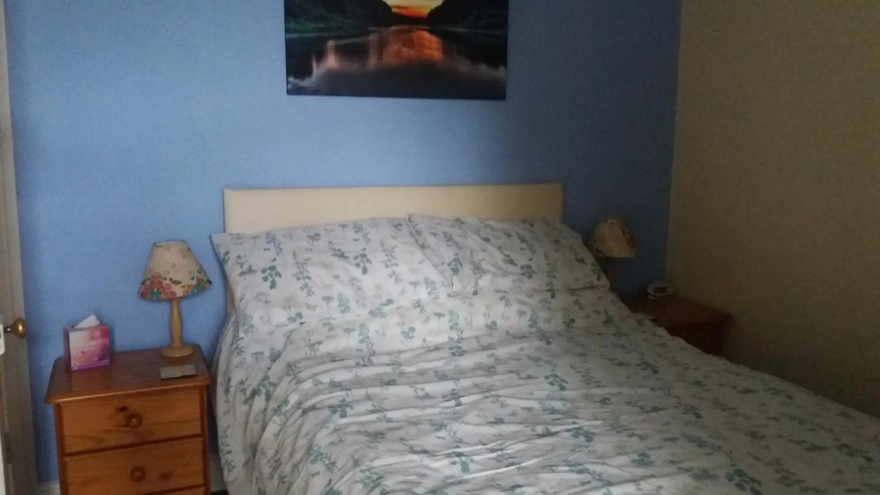 Bed in Plumtree House