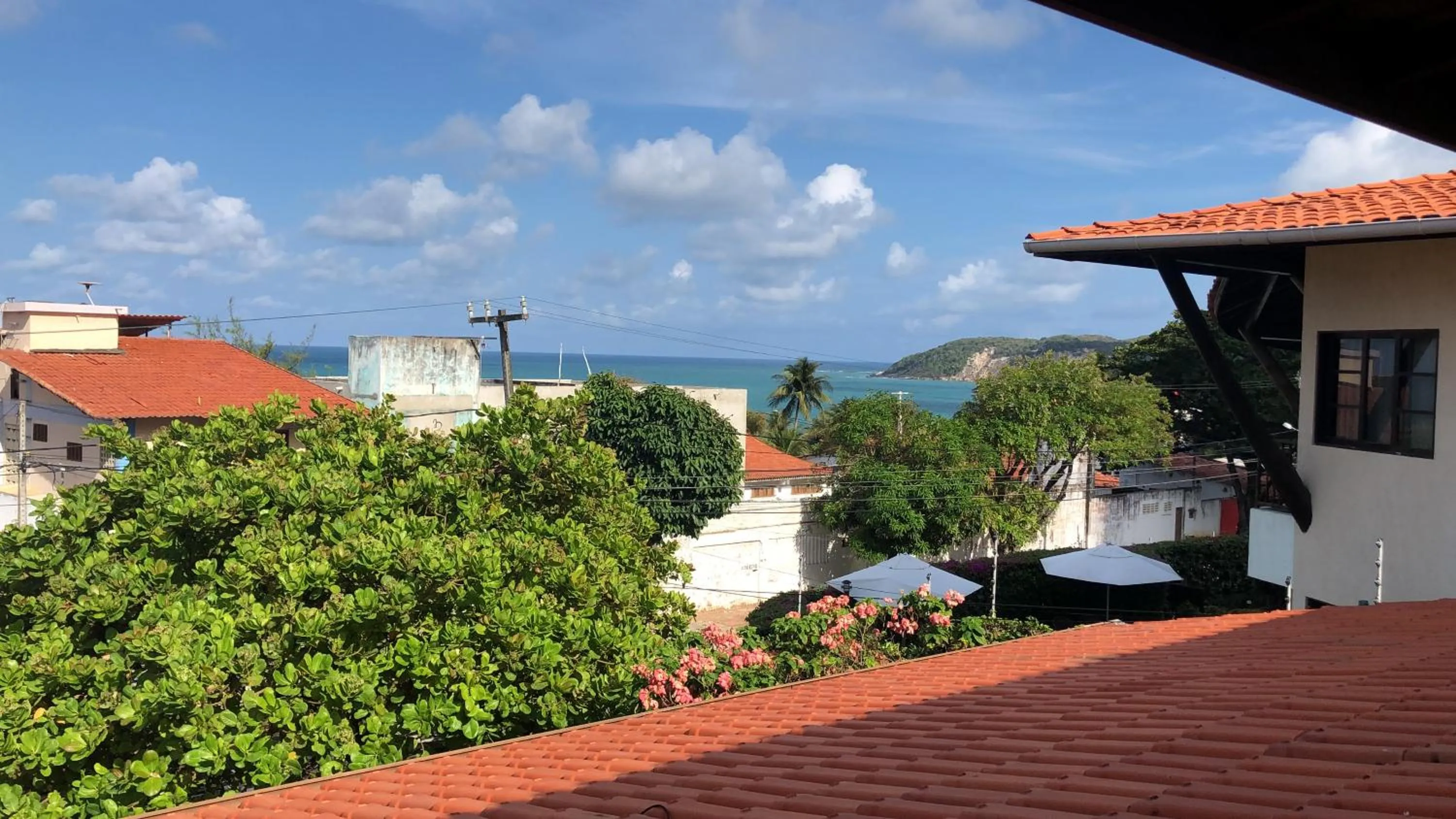 Sea view in Pousada Mar e Brisa