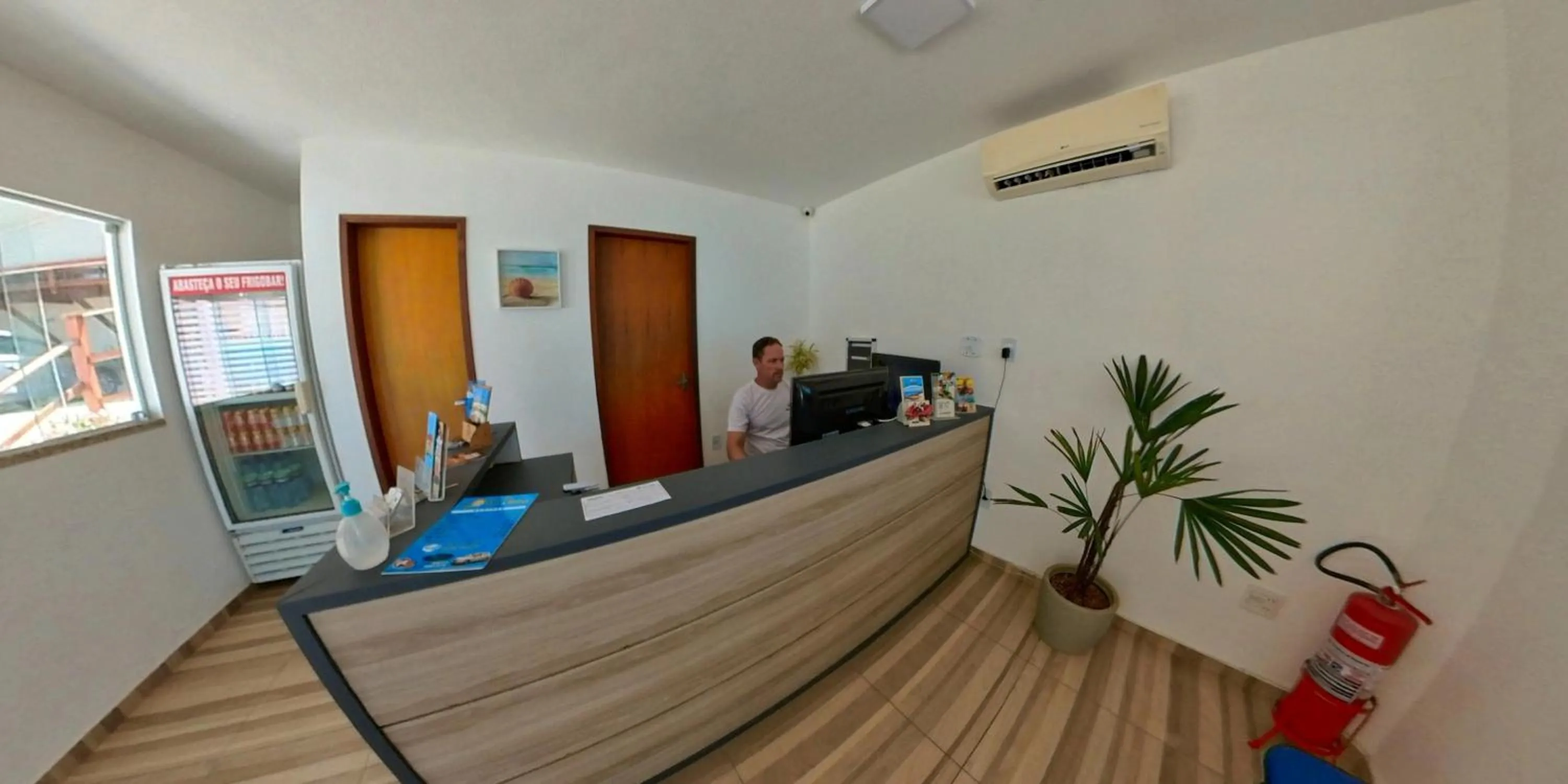 Lobby or reception in Pousada Mar e Brisa