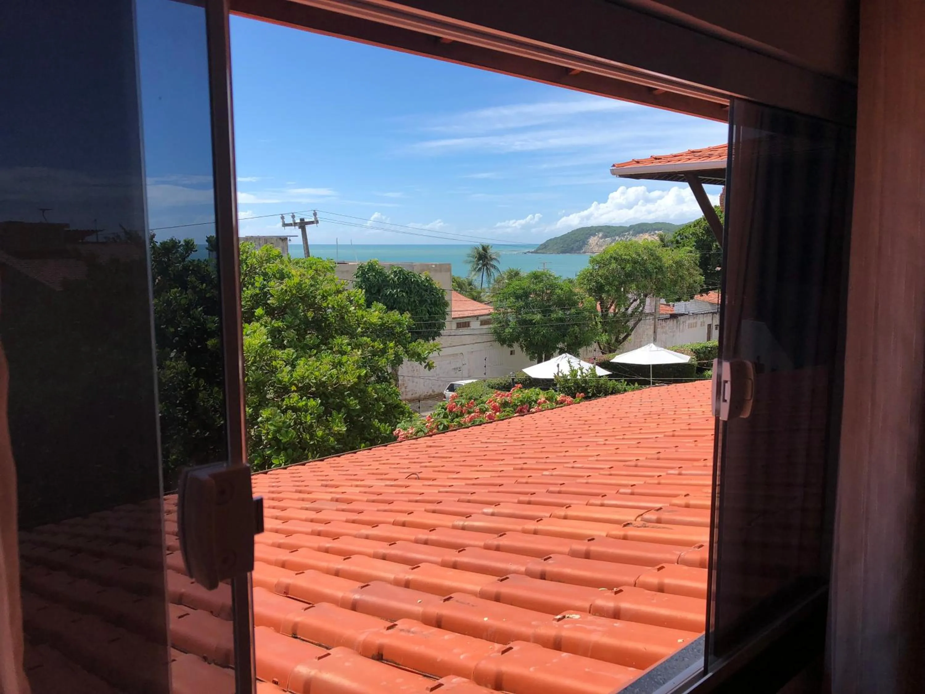 Sea view in Pousada Mar e Brisa