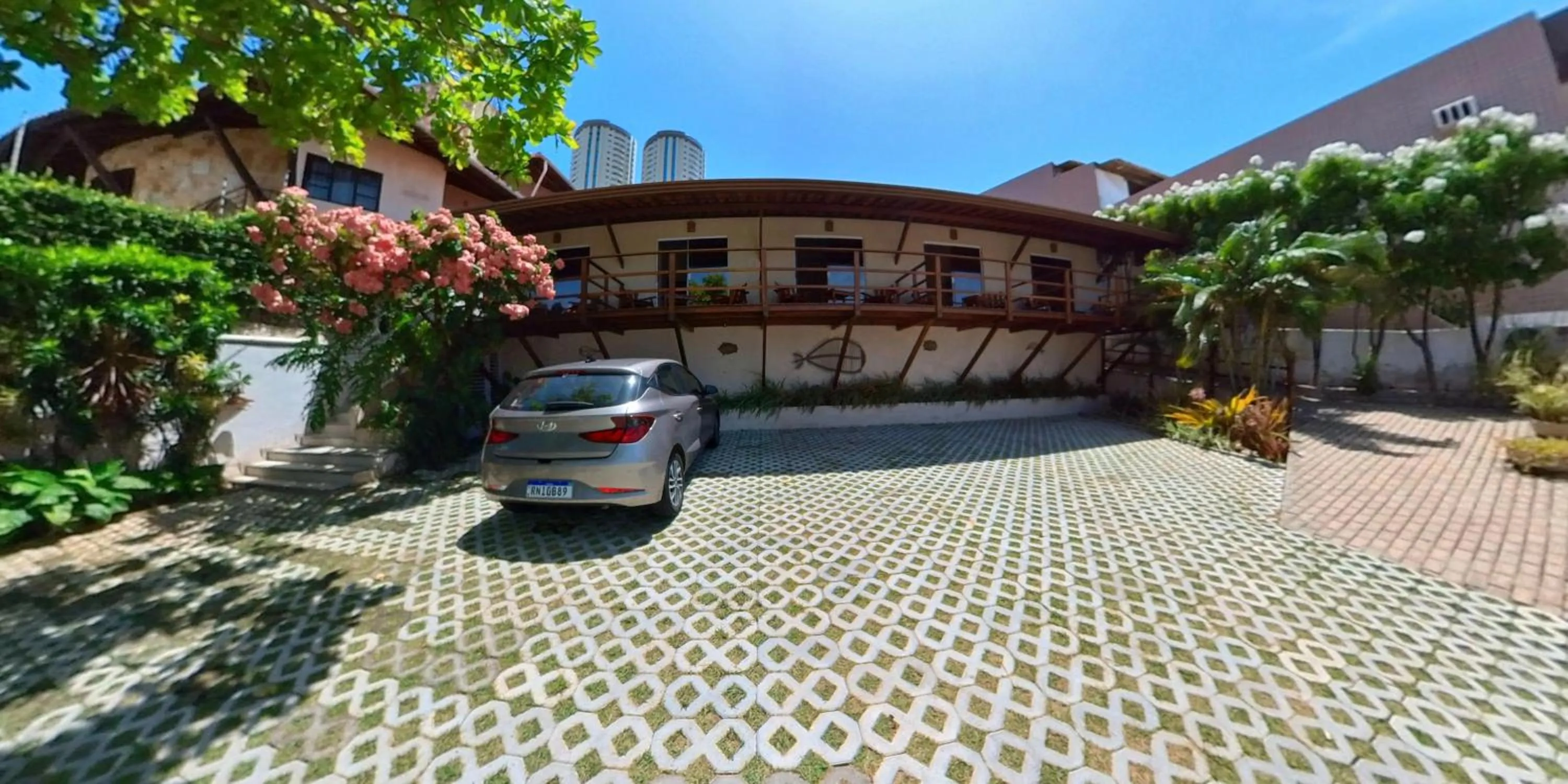 Property building in Pousada Mar e Brisa