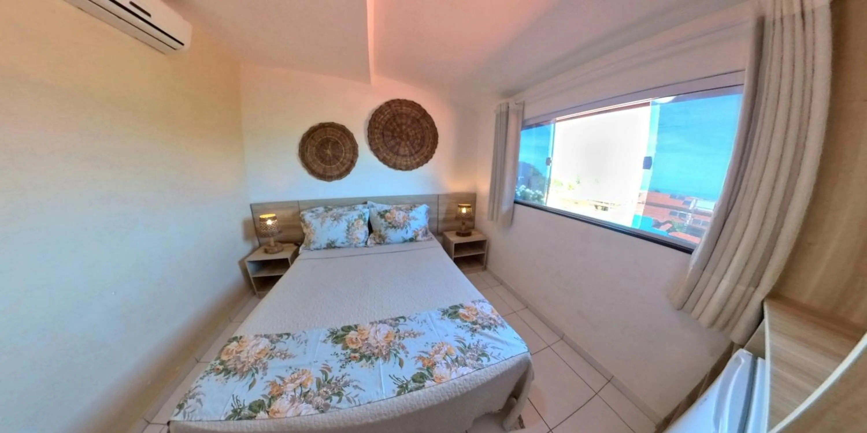 Bedroom, Bed in Pousada Mar e Brisa