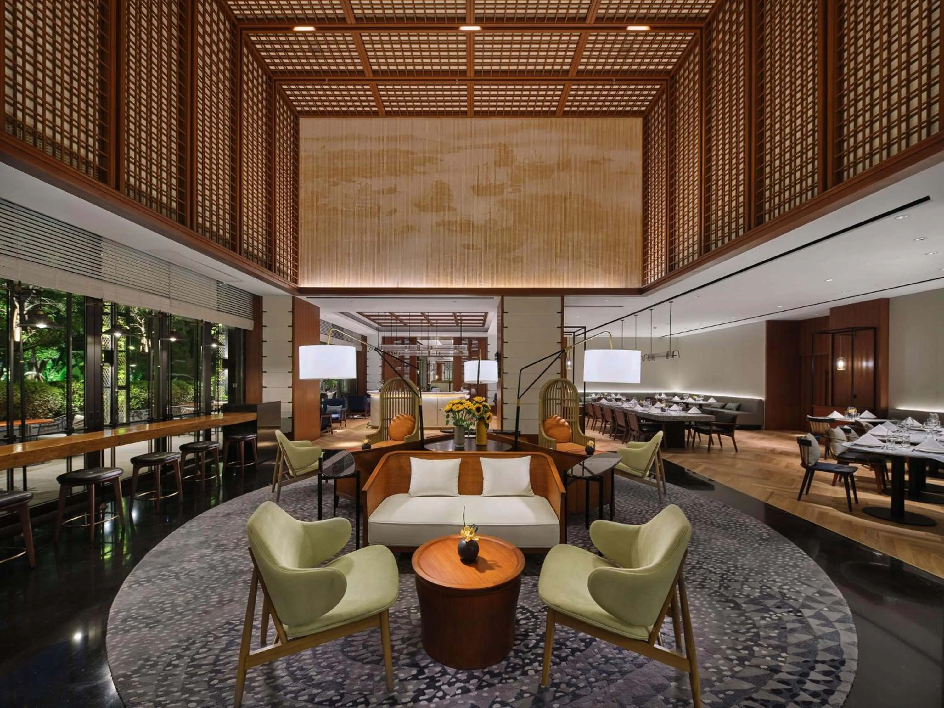 Lobby or reception in Hilton Garden Inn Guangzhou Tianhe