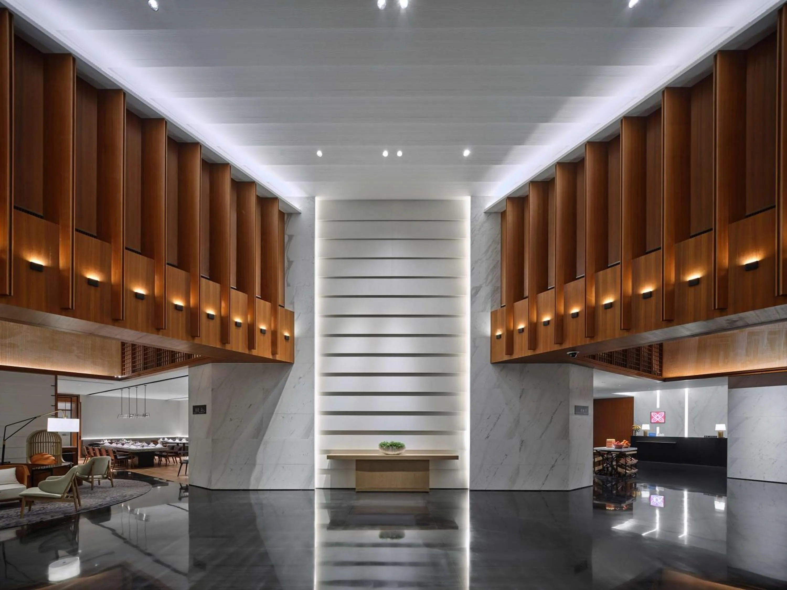 Lobby or reception in Hilton Garden Inn Guangzhou Tianhe