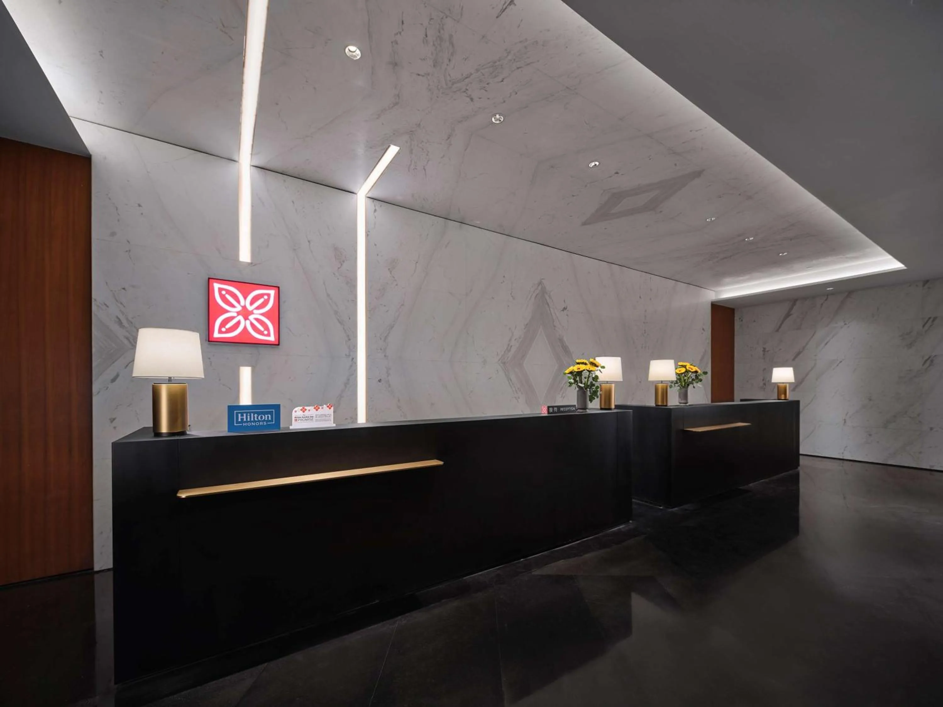 Lobby or reception in Hilton Garden Inn Guangzhou Tianhe